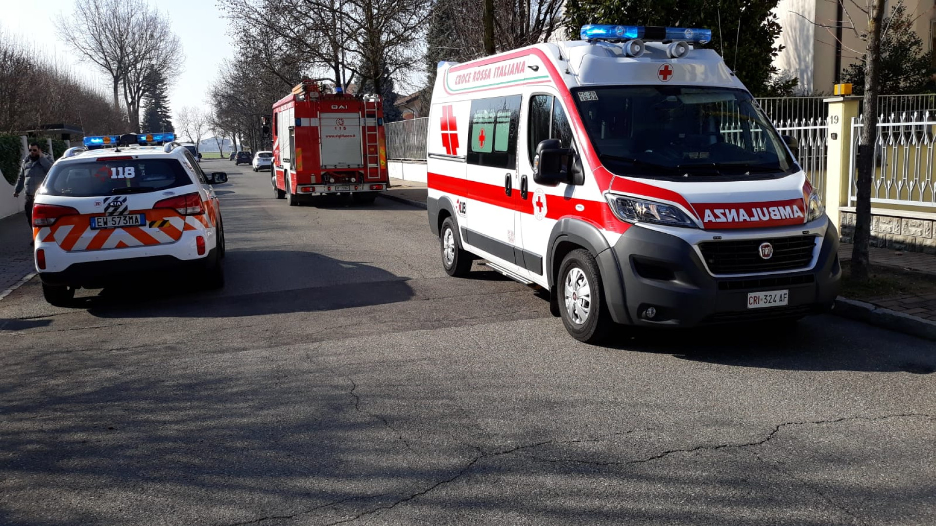 Tanta paura alla Besurica: principio d'incendio in un'abitazione di via Faggi