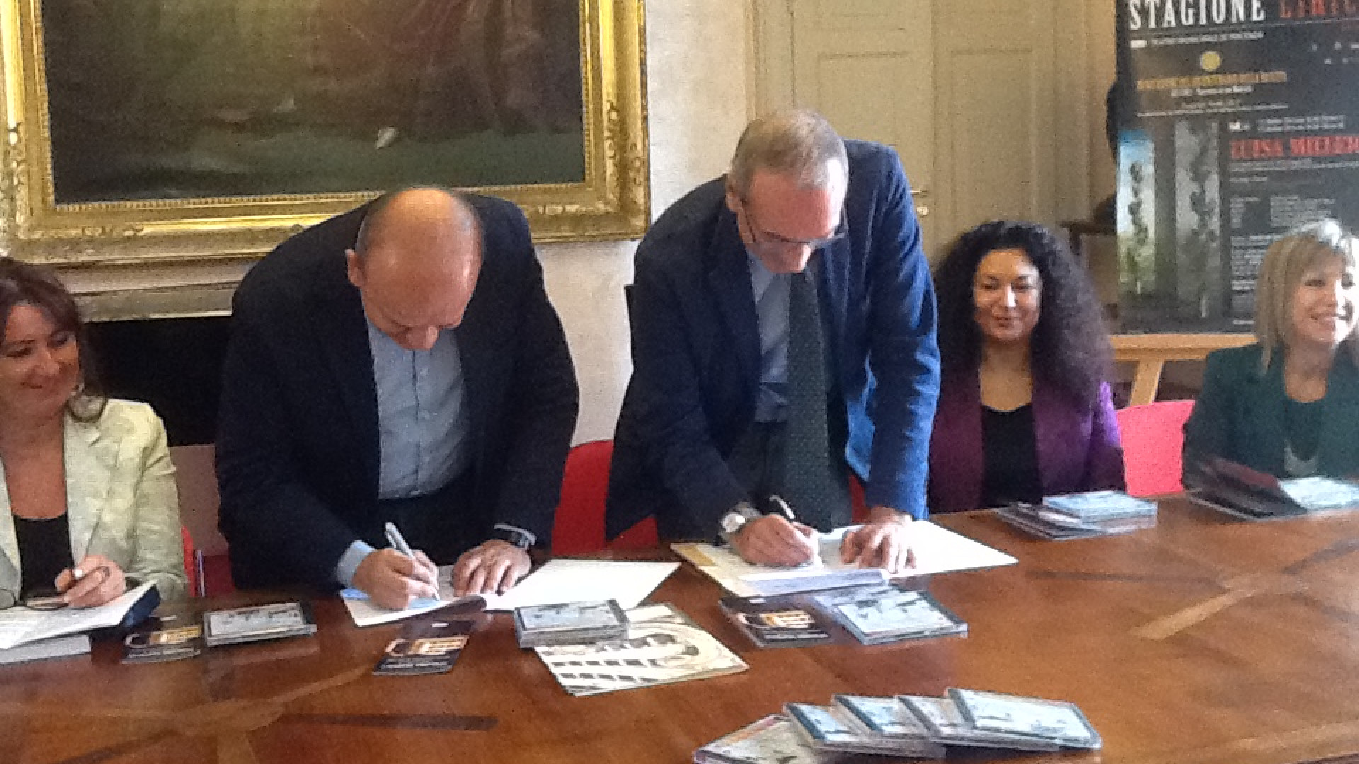 Conservatorio "Nicolini" e Fondazione Teatri: firmata la convenzione