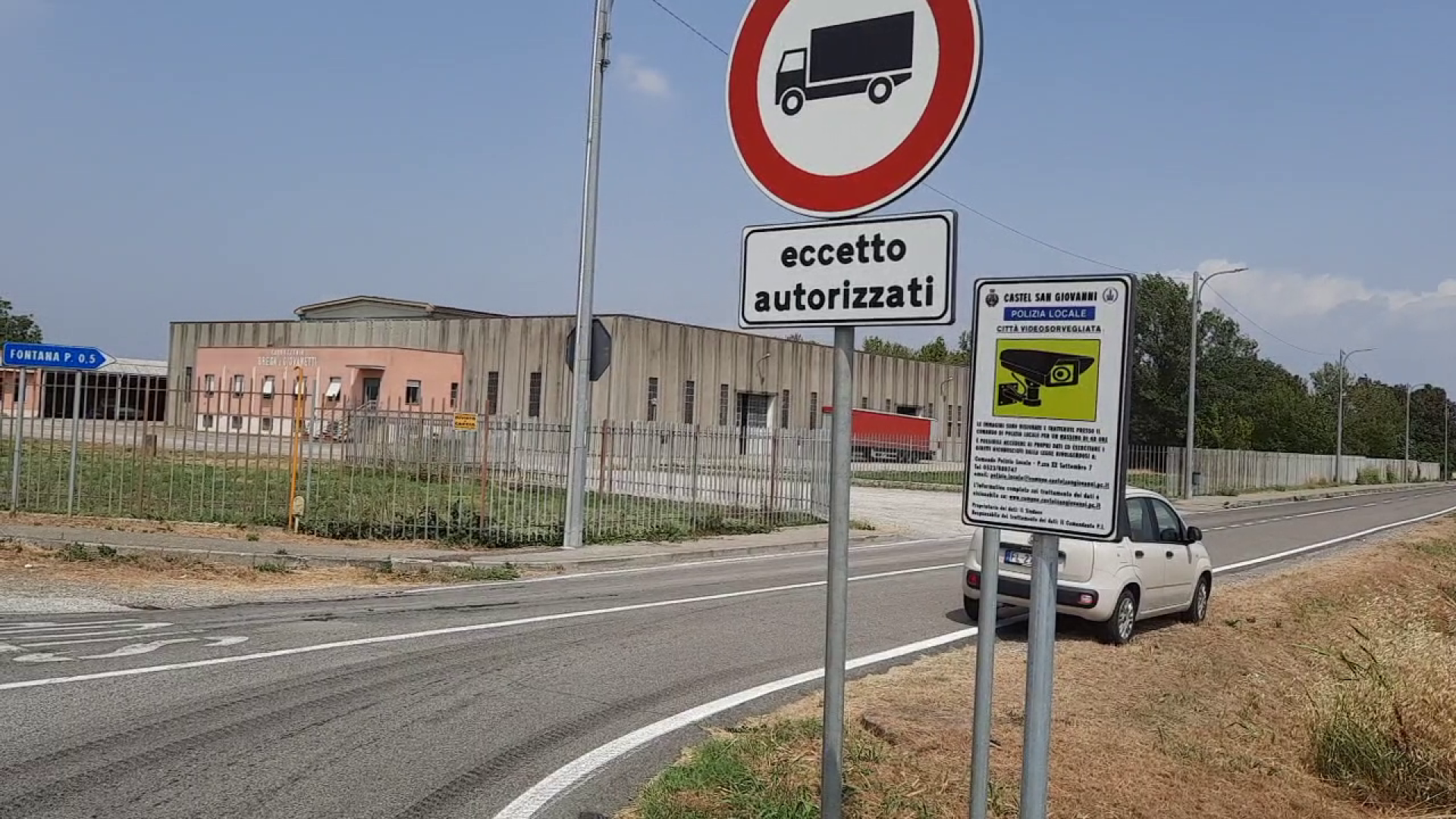 Troppi camion a Fontana Pradosa, scatta il divieto per i mezzi oltre le 3,5 tonnellate