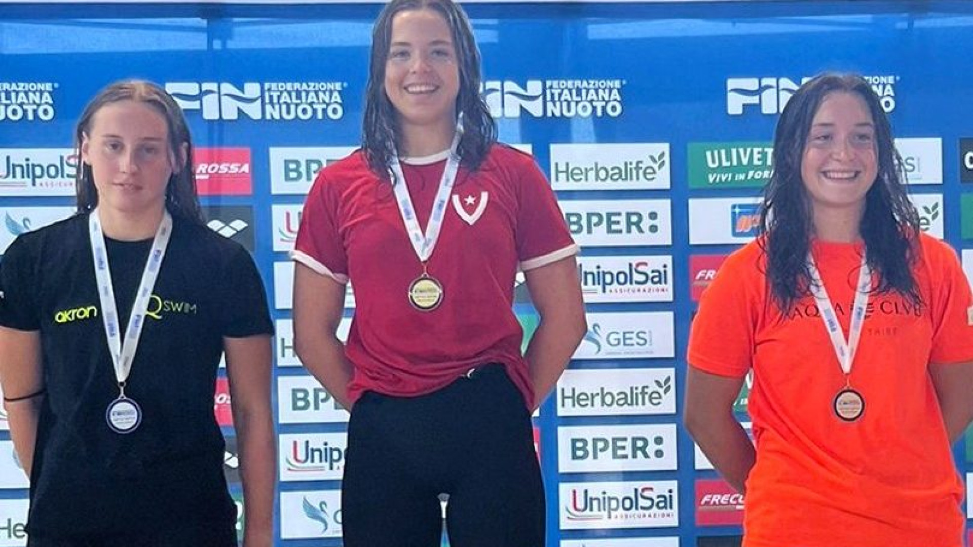 Campionati regionali di nuoto, medaglia d'oro per Ludovica Bonini nei 50 rana