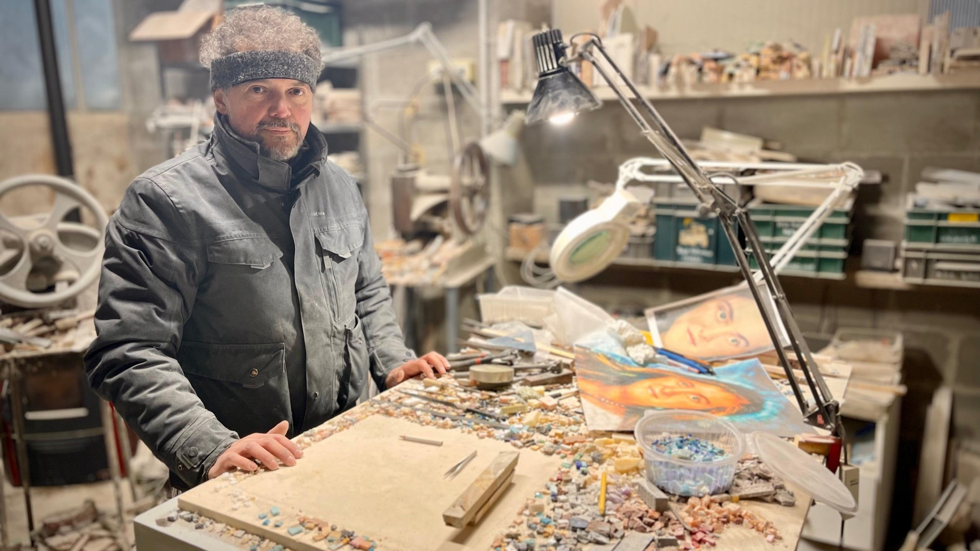 L'Arte del Fare tra marmi e mosaici di Luigi Perotti: "La scultura è una medicina"