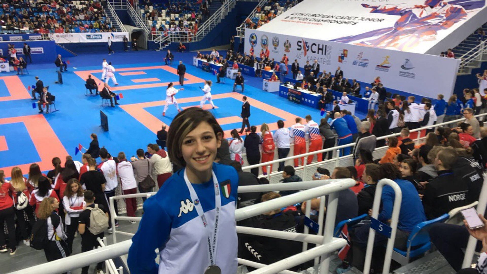 Giulia Ghilardotti in gran spolvero: a Sochi si laurea vice campionessa europea