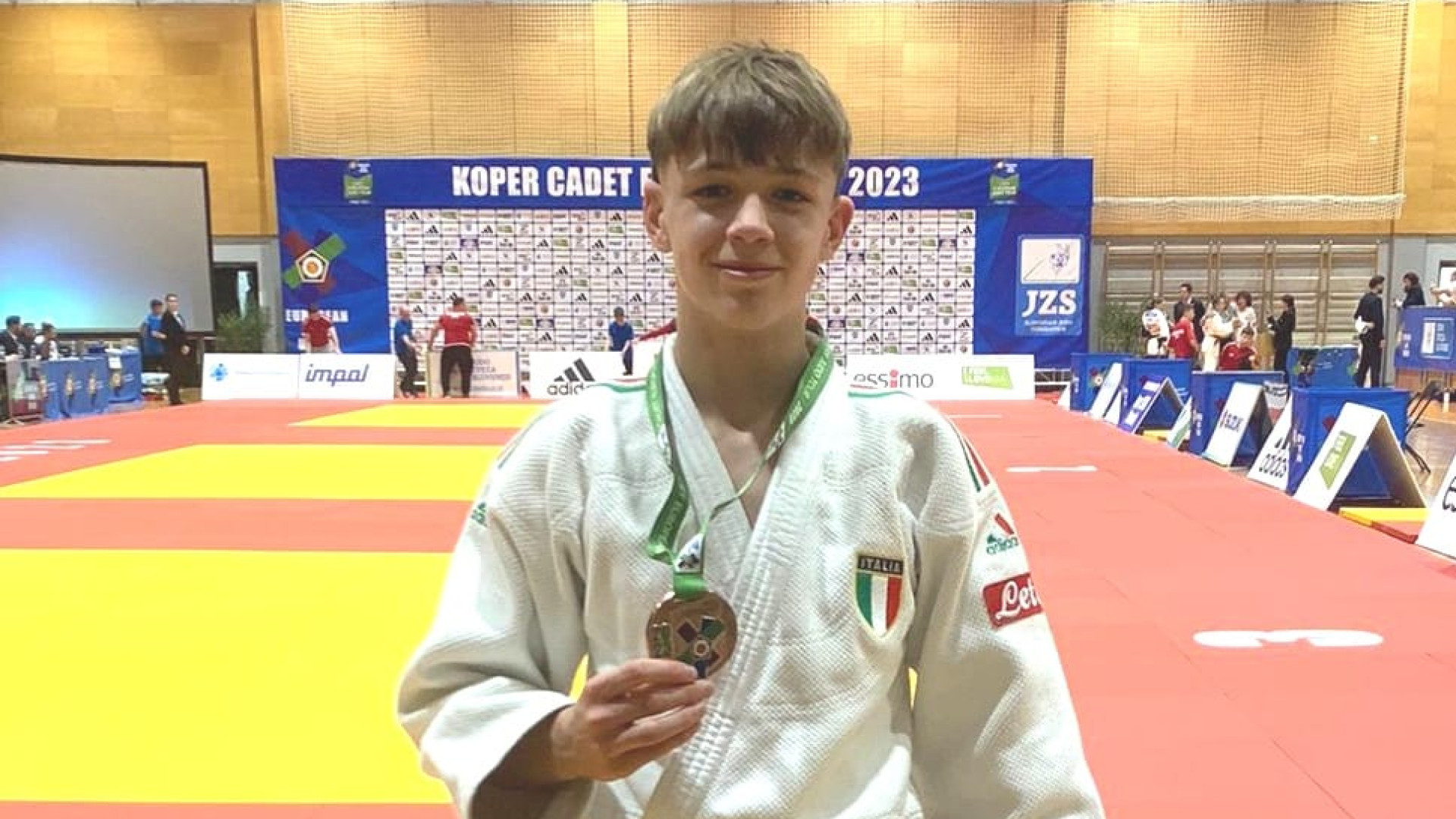 Judo, Thomas Sassi conquista uno splendido bronzo all'European Cup in Slovenia