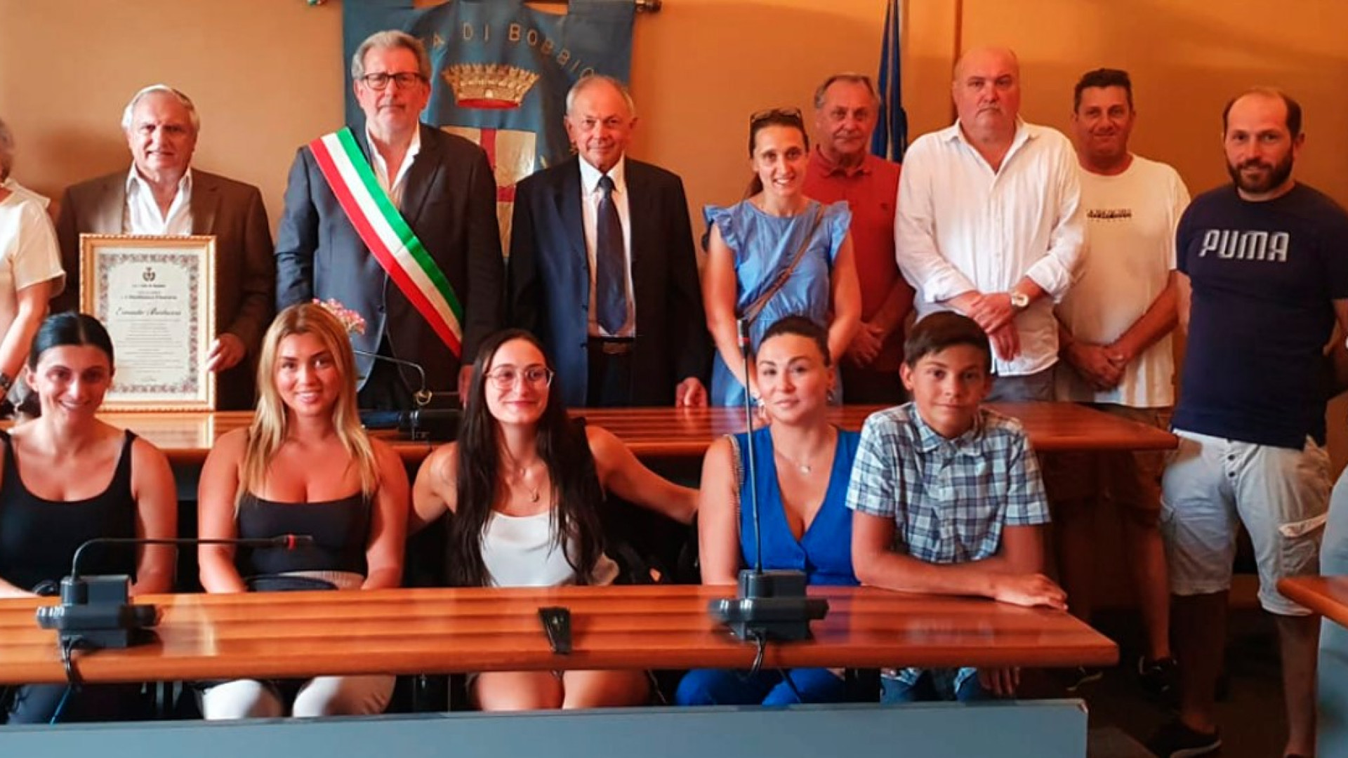 Ernesto Bertuzzi è cittadino onorario di Bobbio. Il suo successo a New York