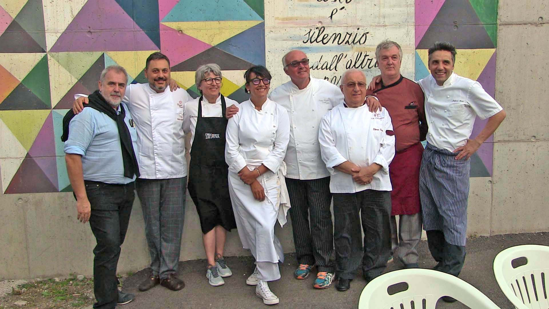 Farini, in 400 per ricordare Georges Cogny. Chef stellati ai fornelli FOTO