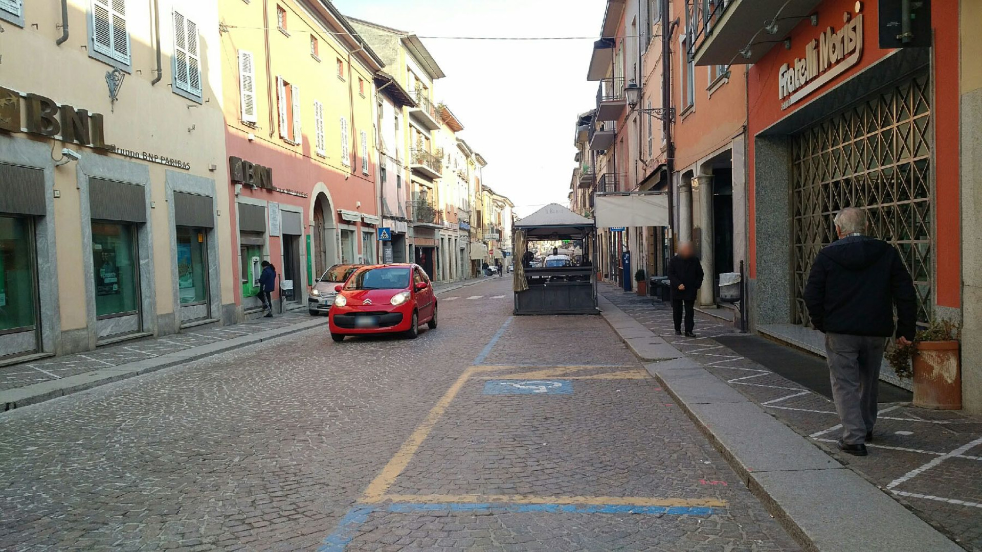 Castel San Giovanni, al via la sostituzione dei sanpietrini di Corso Matteotti