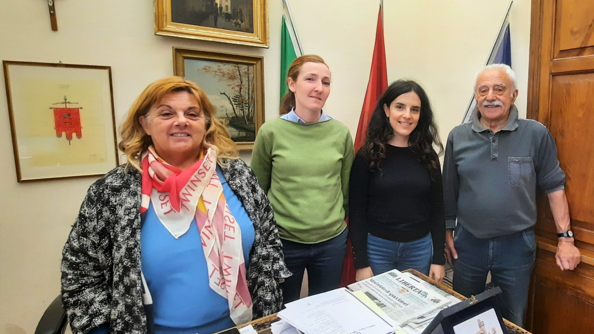 Patelli a Monticelli e Caorso. Viabilità e scuola: "La Provincia farà la sua parte"