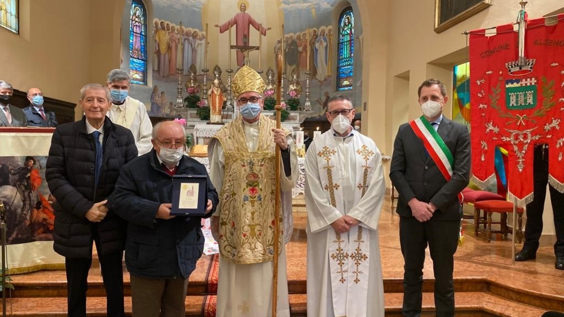 Alseno ha consegnato il San Martino d'oro a Luigi Zuccheri