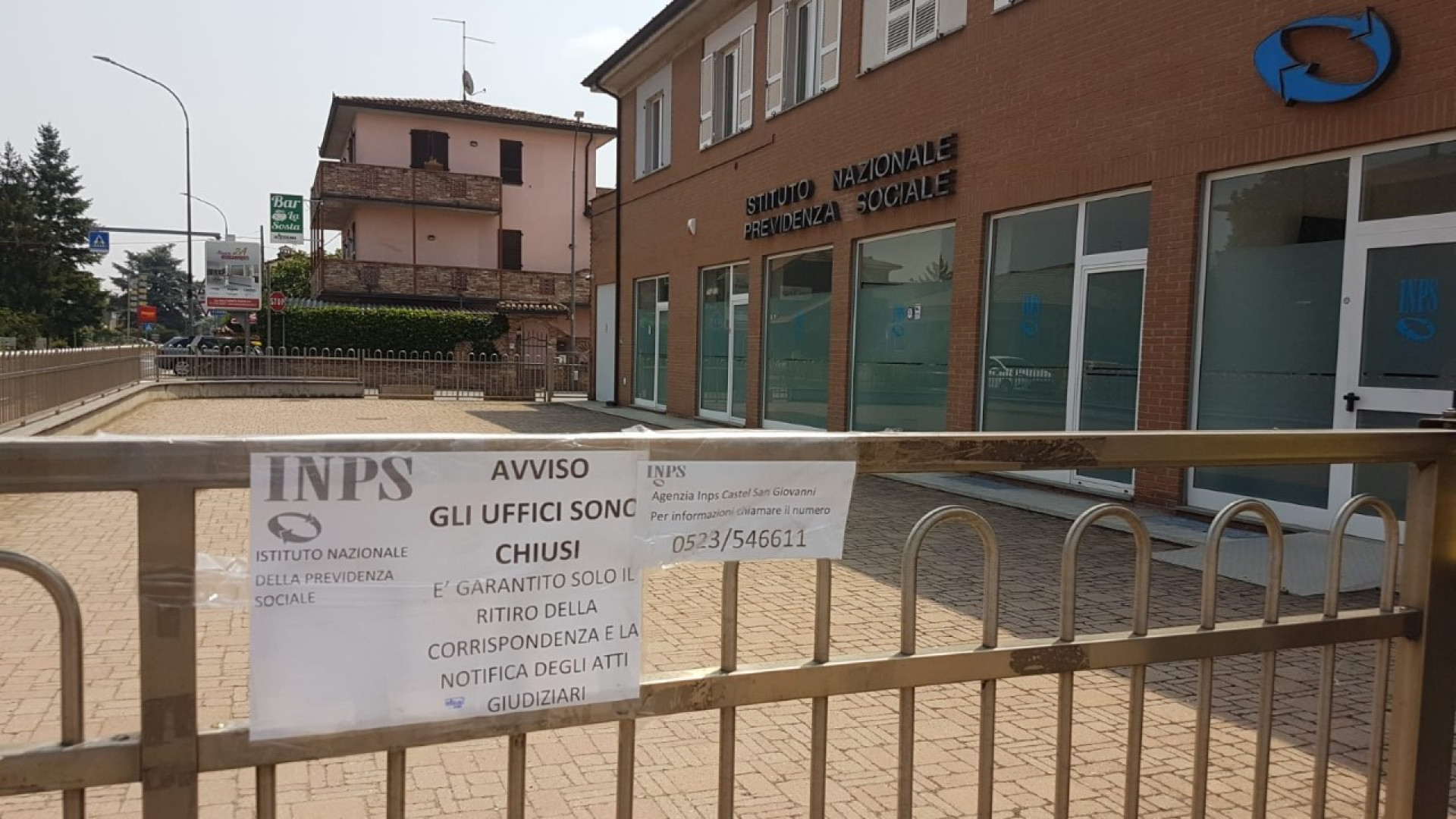 Castel San Giovanni, l'Inps riaprirà da settembre. "Ma locali inadeguati"