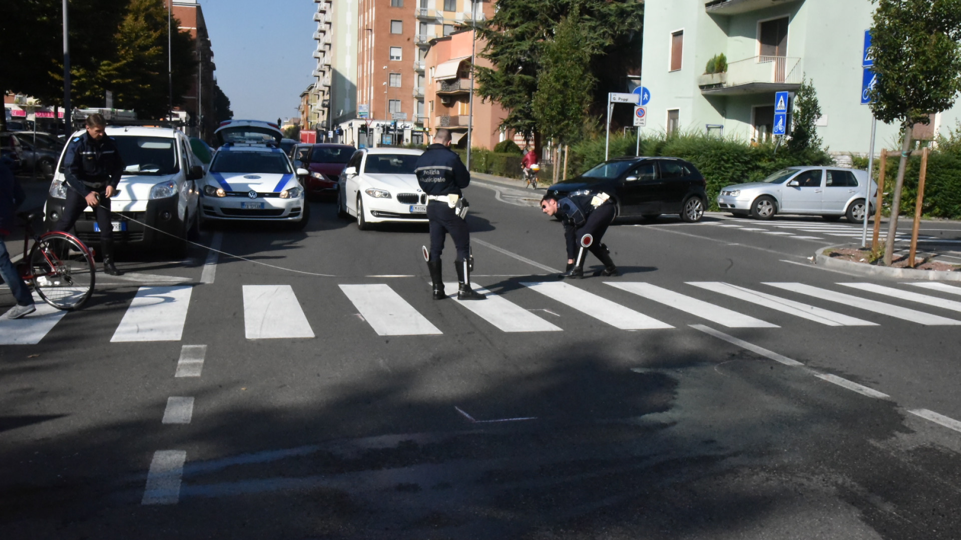 Viale Dante, anziana investita da un'auto sulle strisce pedonali