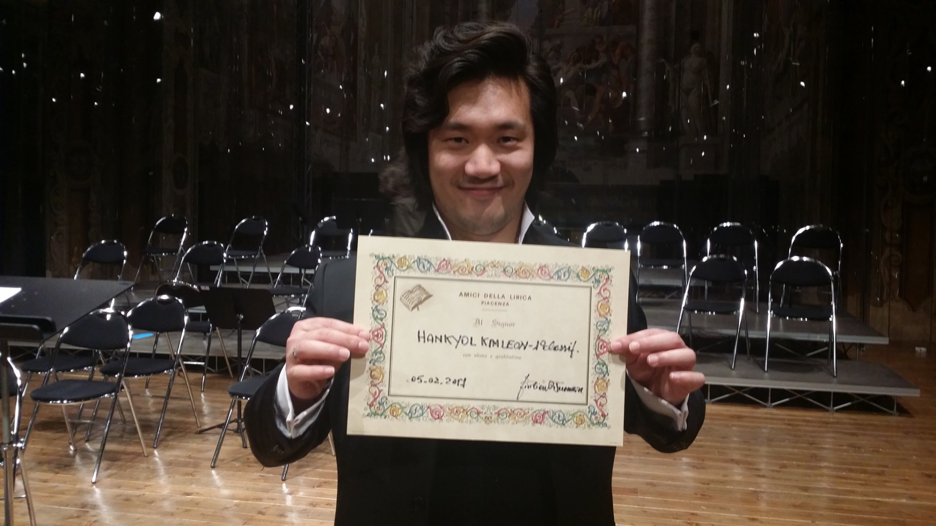 Il baritono Hankyol Leon Kim trionfa alla XIV edizione del “Flaviano Labò”