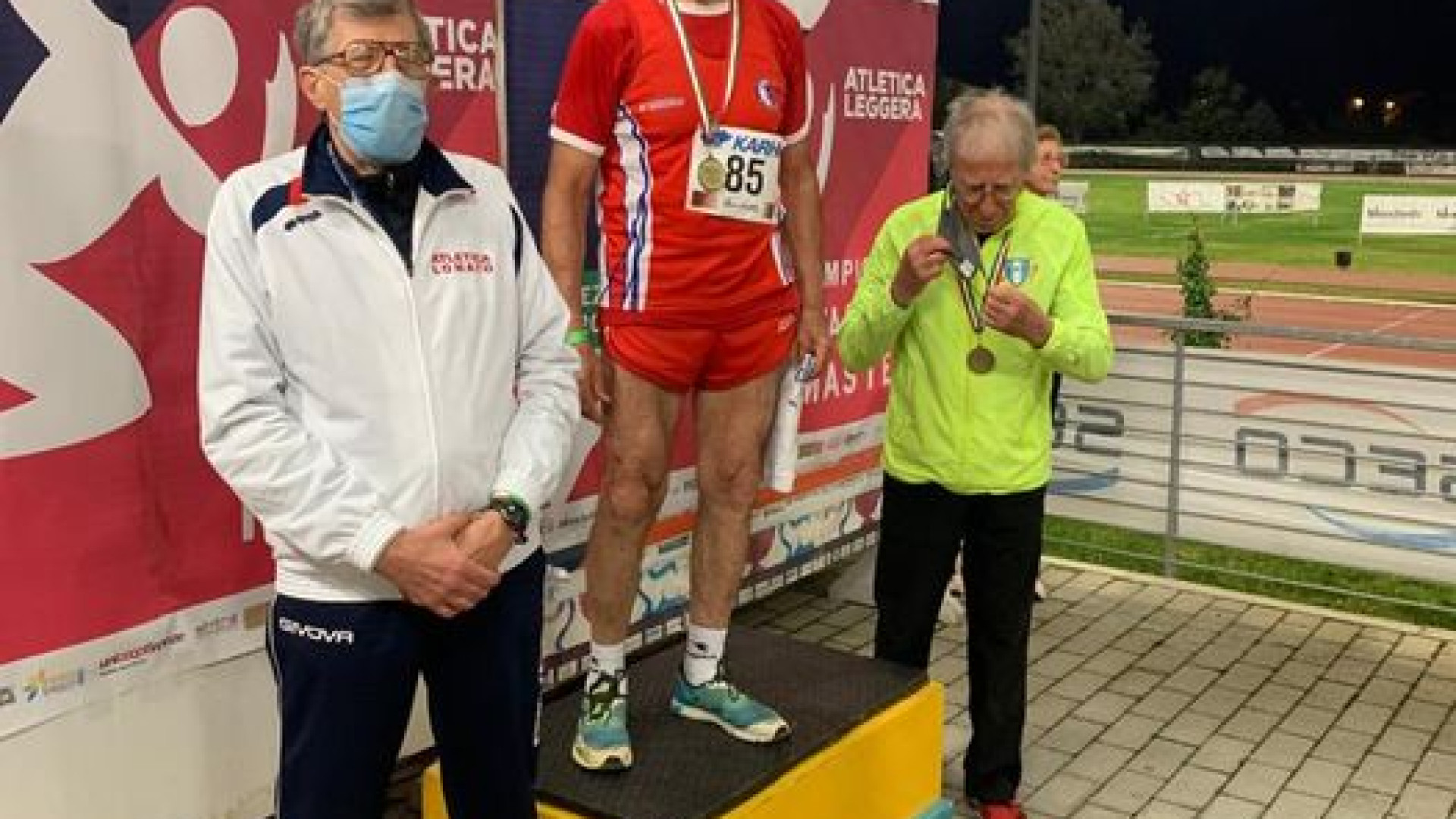 Eudelio Guerra, quando l’età conta nulla: ottavo titolo italiano a 84 anni