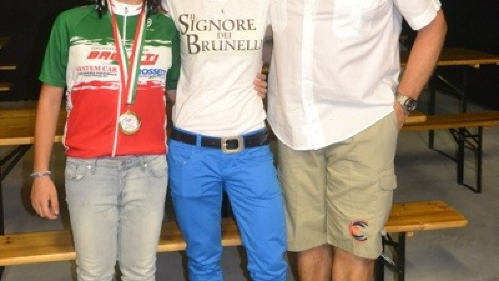 Ciclismo: anche la Bronzini alla festa per la campionessa d'Italia, Elena Pisu