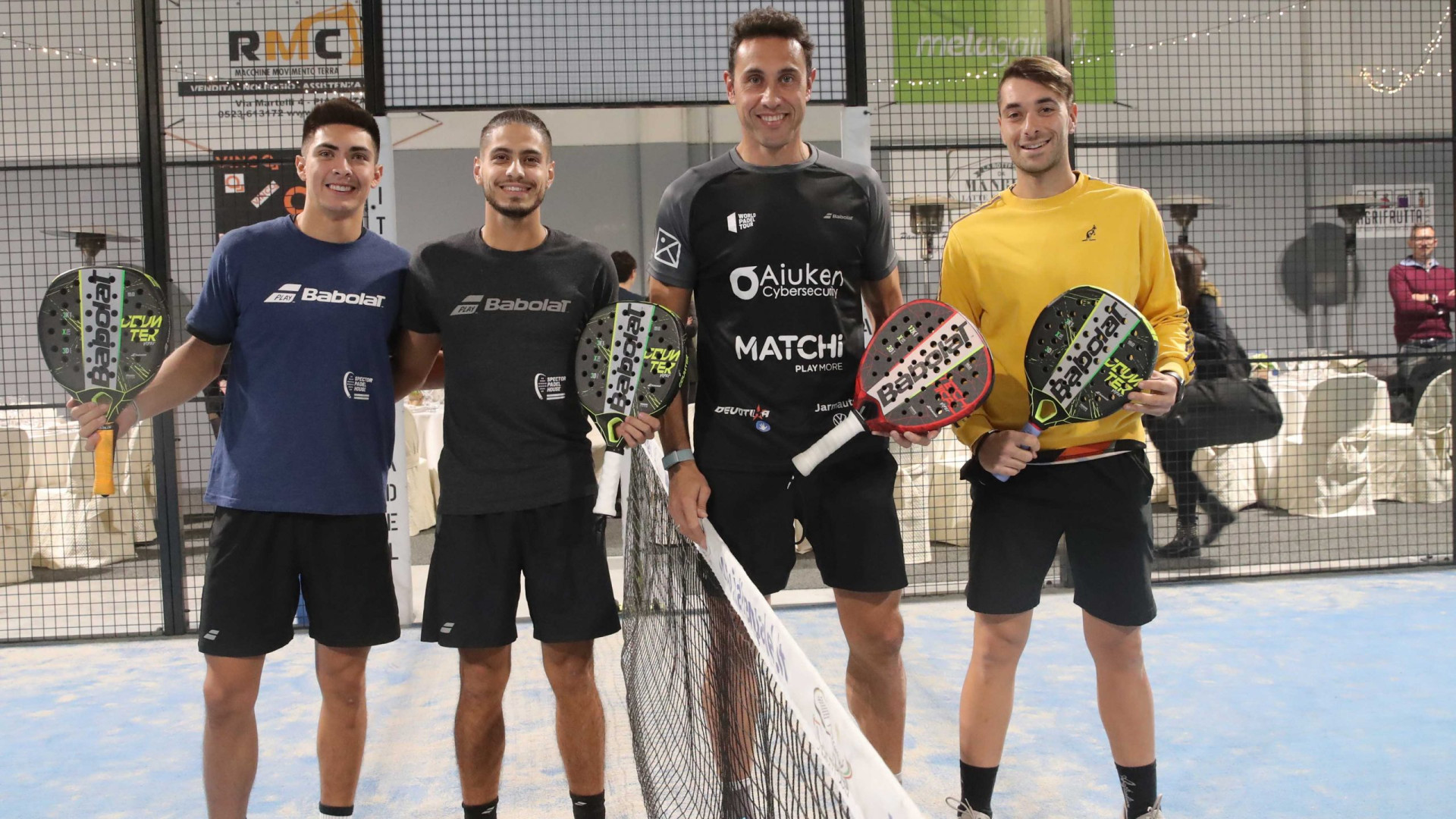 Padel-mania anche a Piacenza: ospite l'ex campione del mondo Poggi
