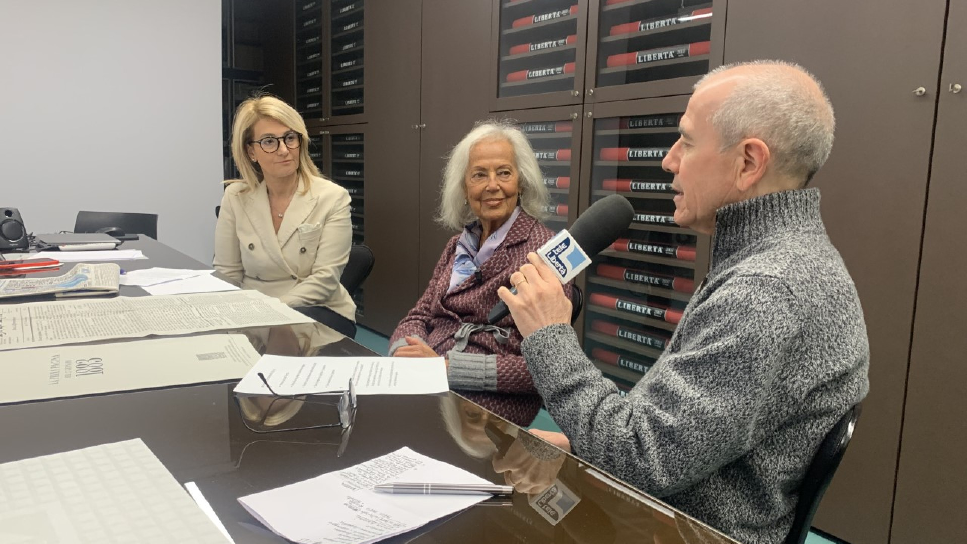 Ronconi: "Libertà è un giornale-famiglia". L'intervista in podcast