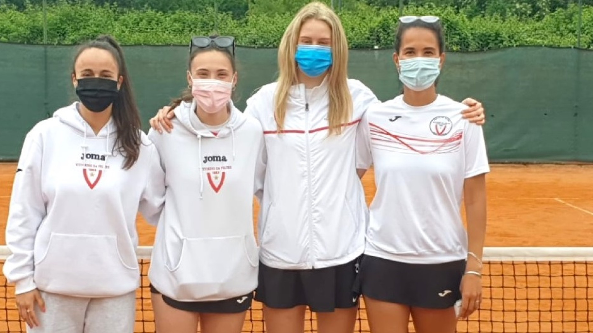 Tennis Serie C, la squadra femminile della Vittorino guadagna l'accesso ai playoff