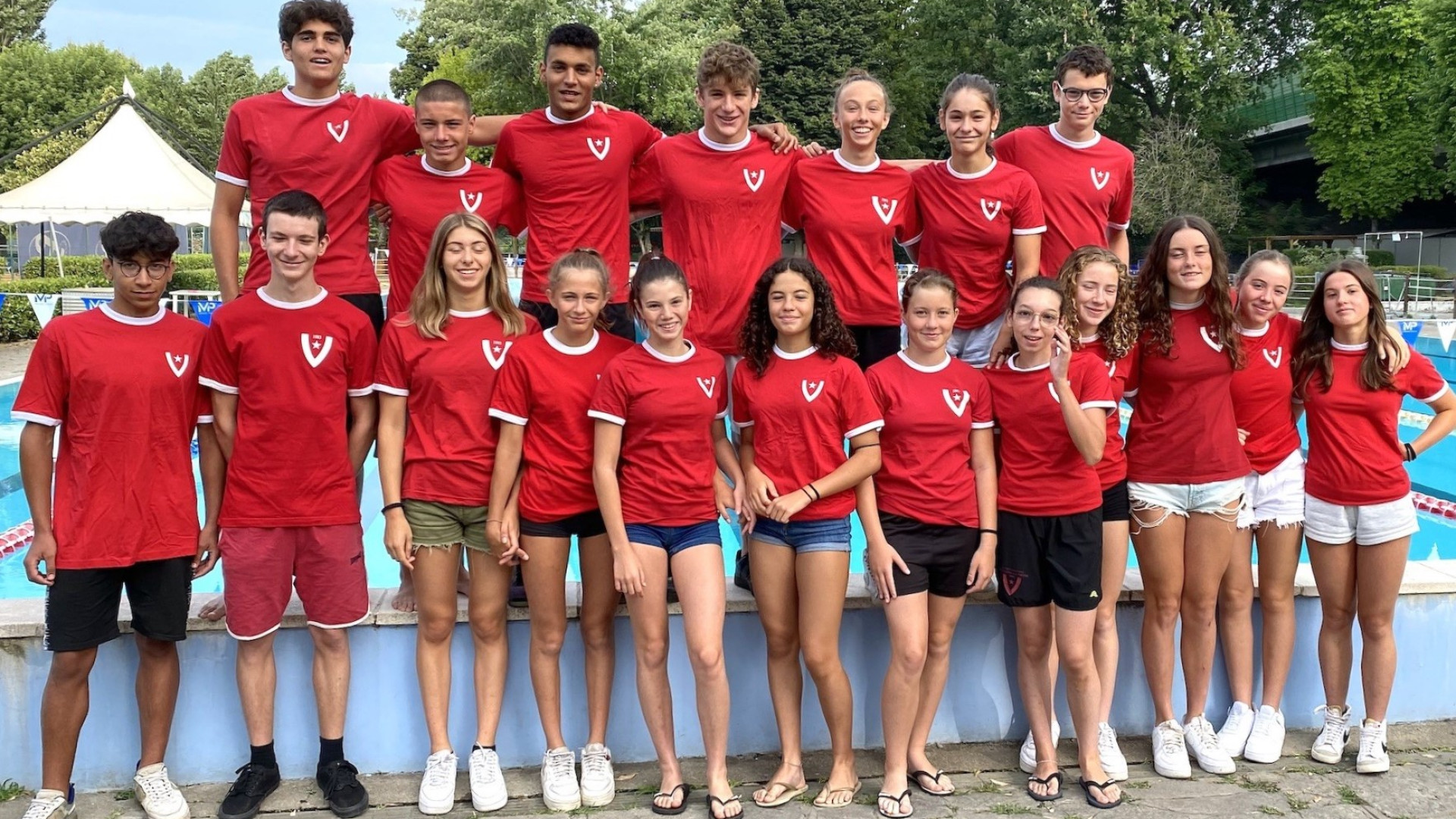 Medaglia d'argento e di bronzo per la Vittorino agli italiani di nuoto pinnato