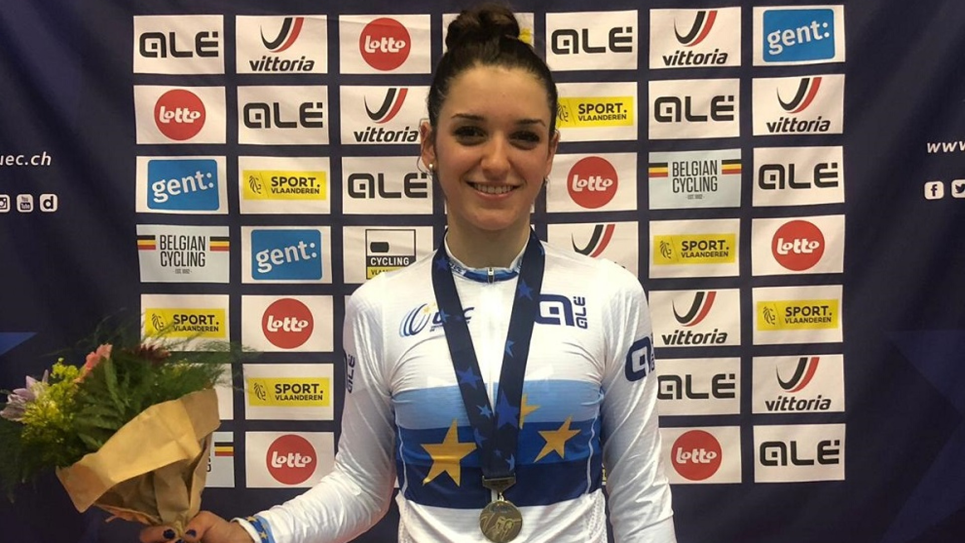 Anche la campionessa di ciclismo Eleonora Gasparrini a Zona Sport