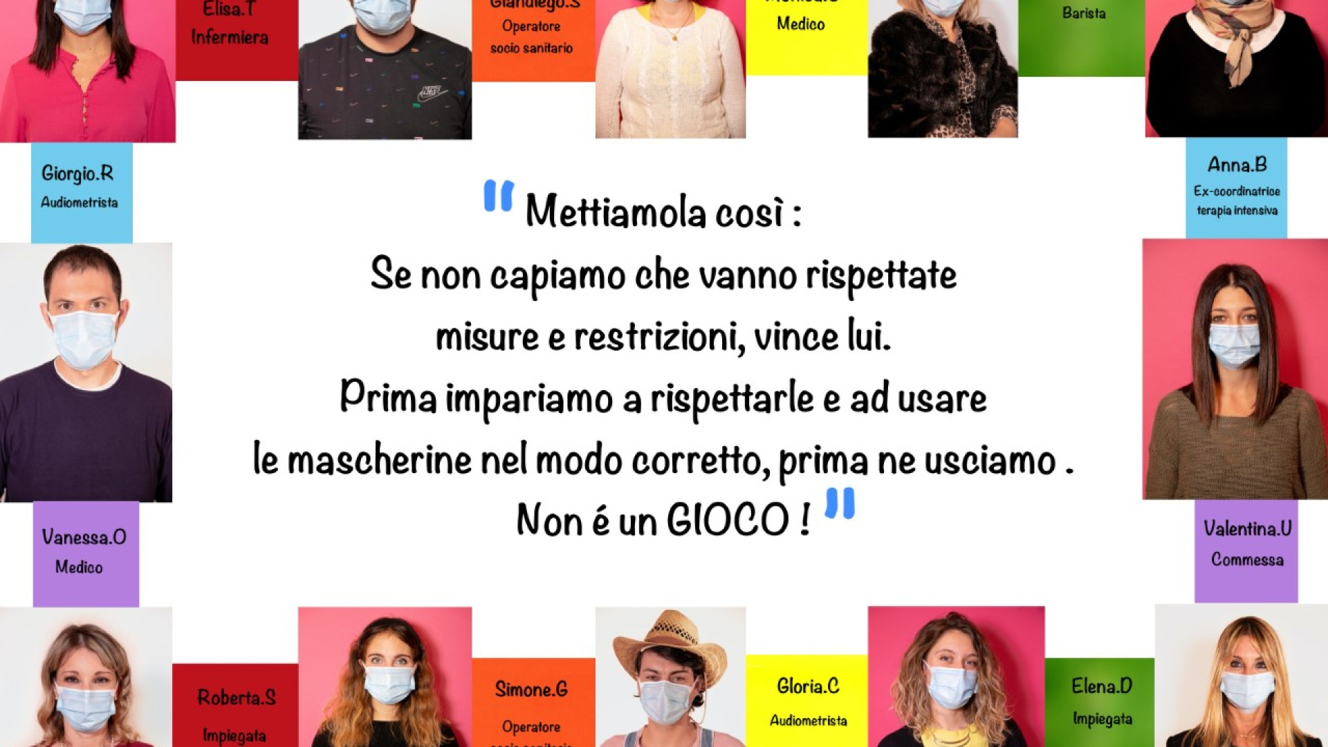 Come indossare la mascherina: la campagna di sensibilizzazione