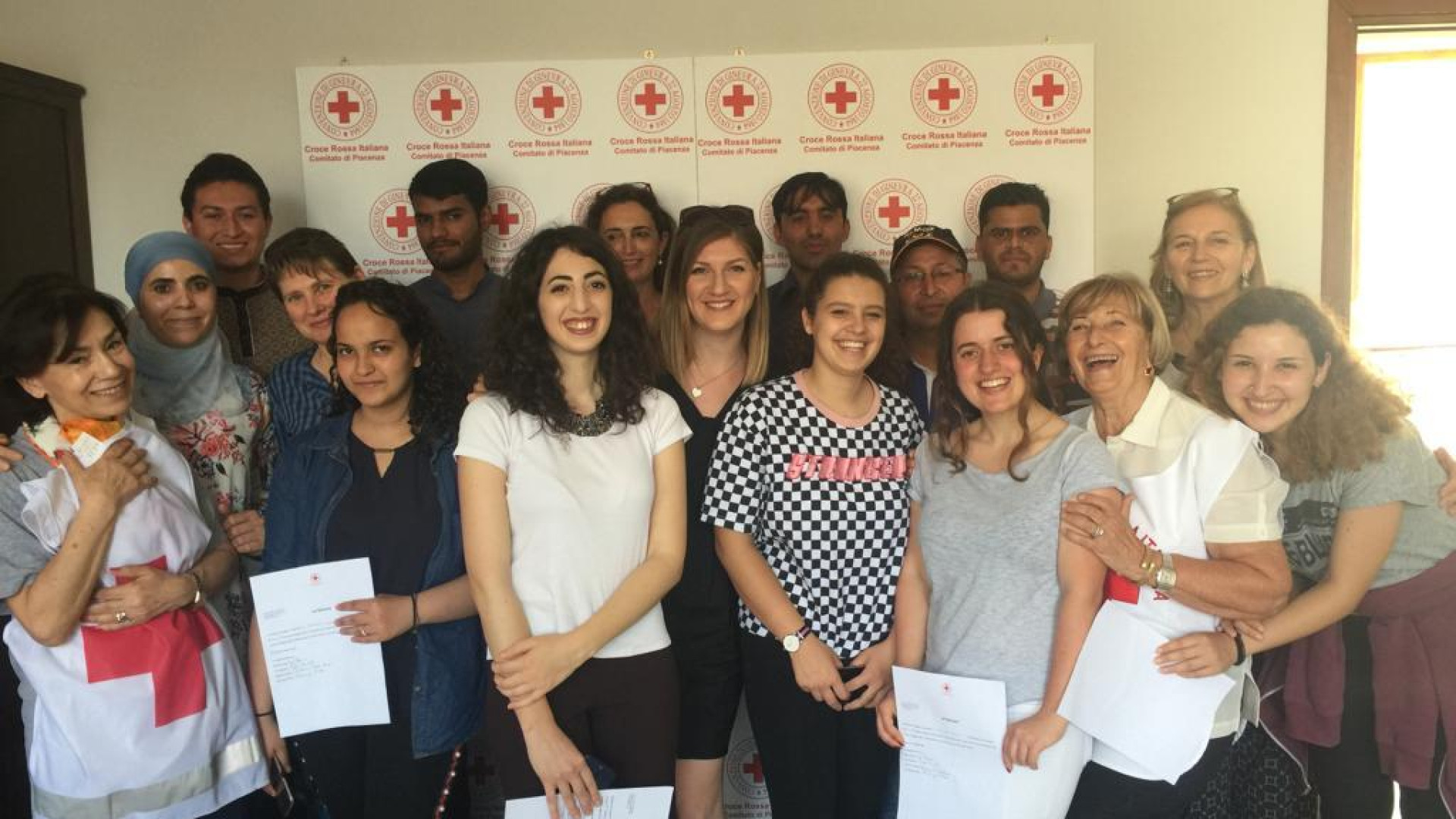Ripartono i corsi di italiano per stranieri con le volontarie della Croce Rossa