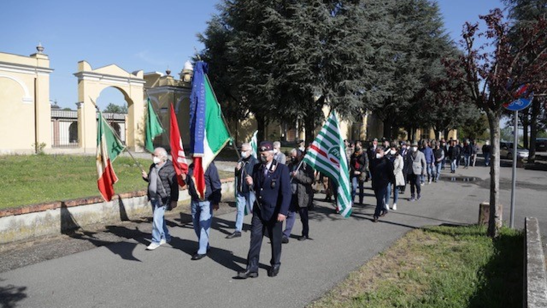 Il 25 aprile a Borgonovo: Anpi e tanti giovani per dire no a violenza e intolleranza