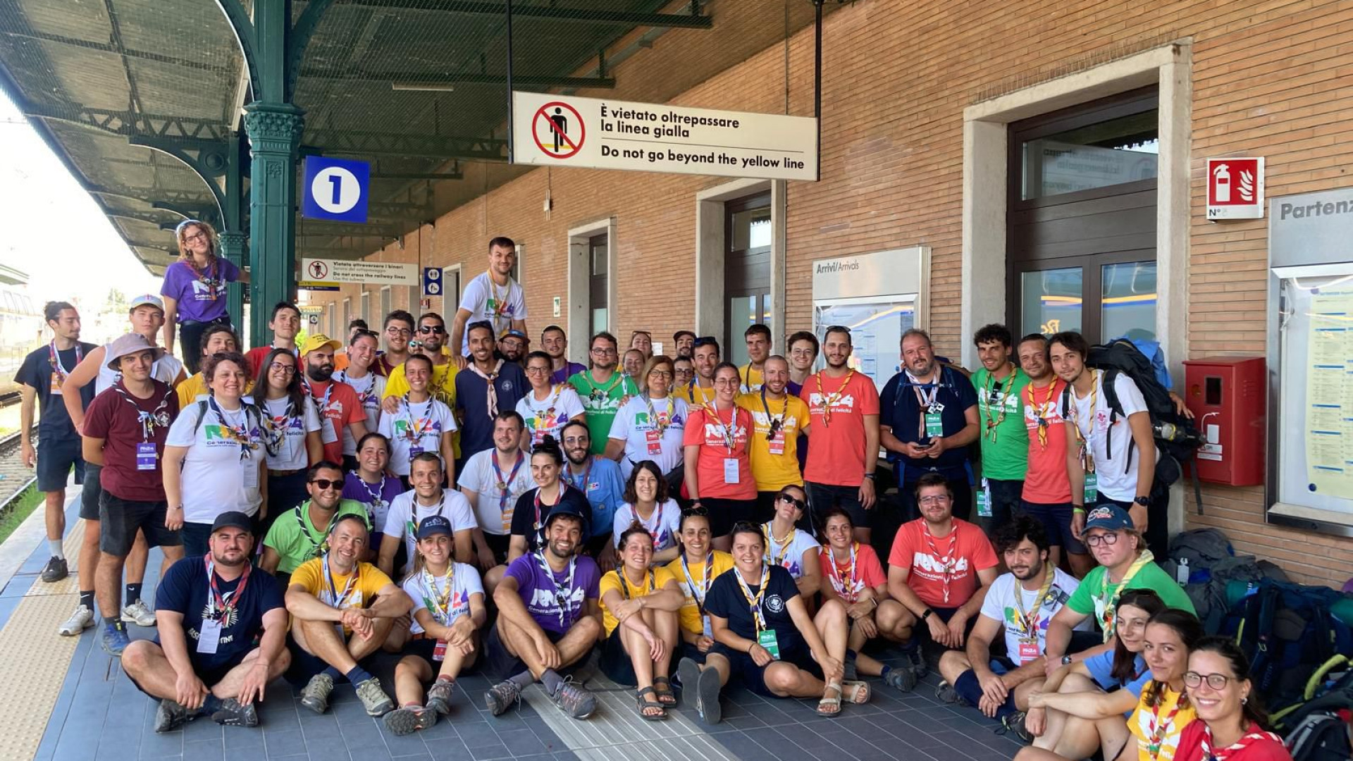 Maxi raduno scout a Verona, presenti anche cento piacentini: tema "la felicità"