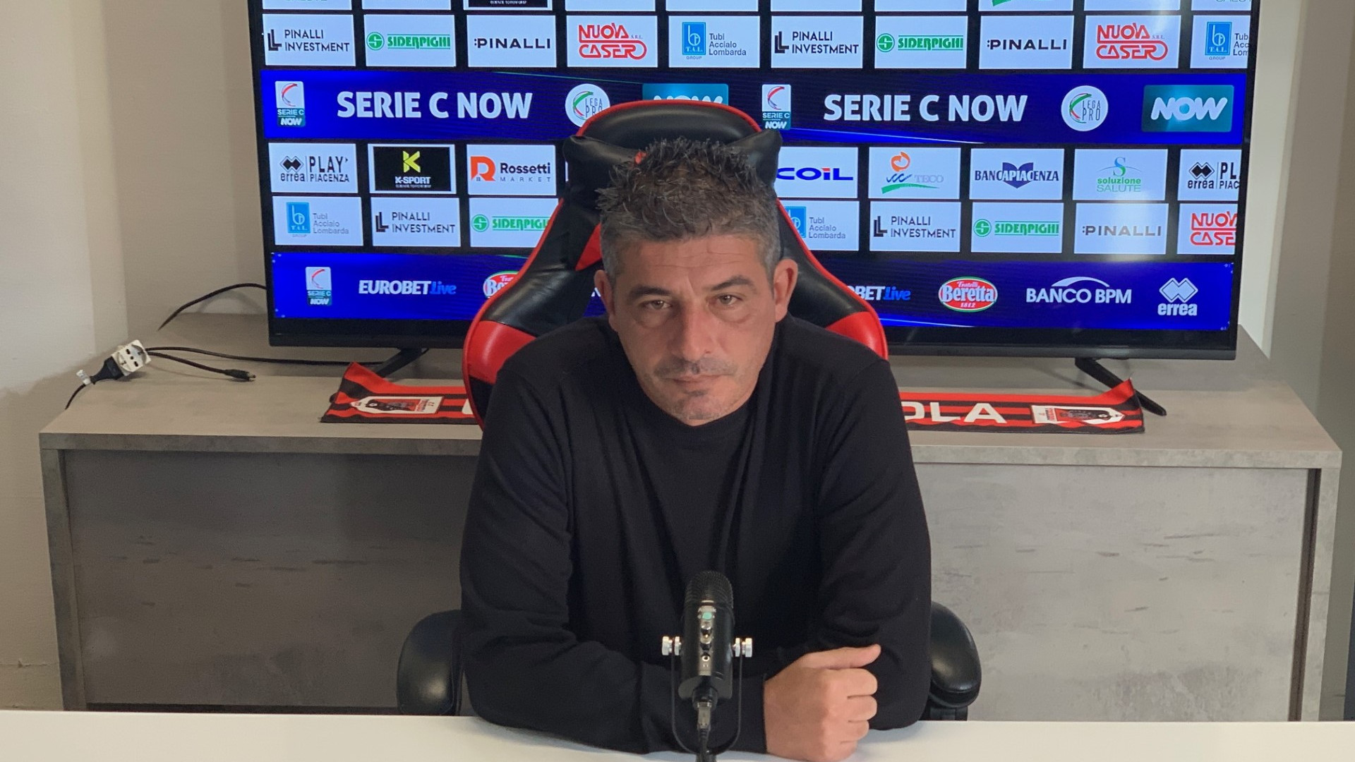 Fiorenzuola, torna Tabbiani. "Situazione difficile ma salvezza possibile"