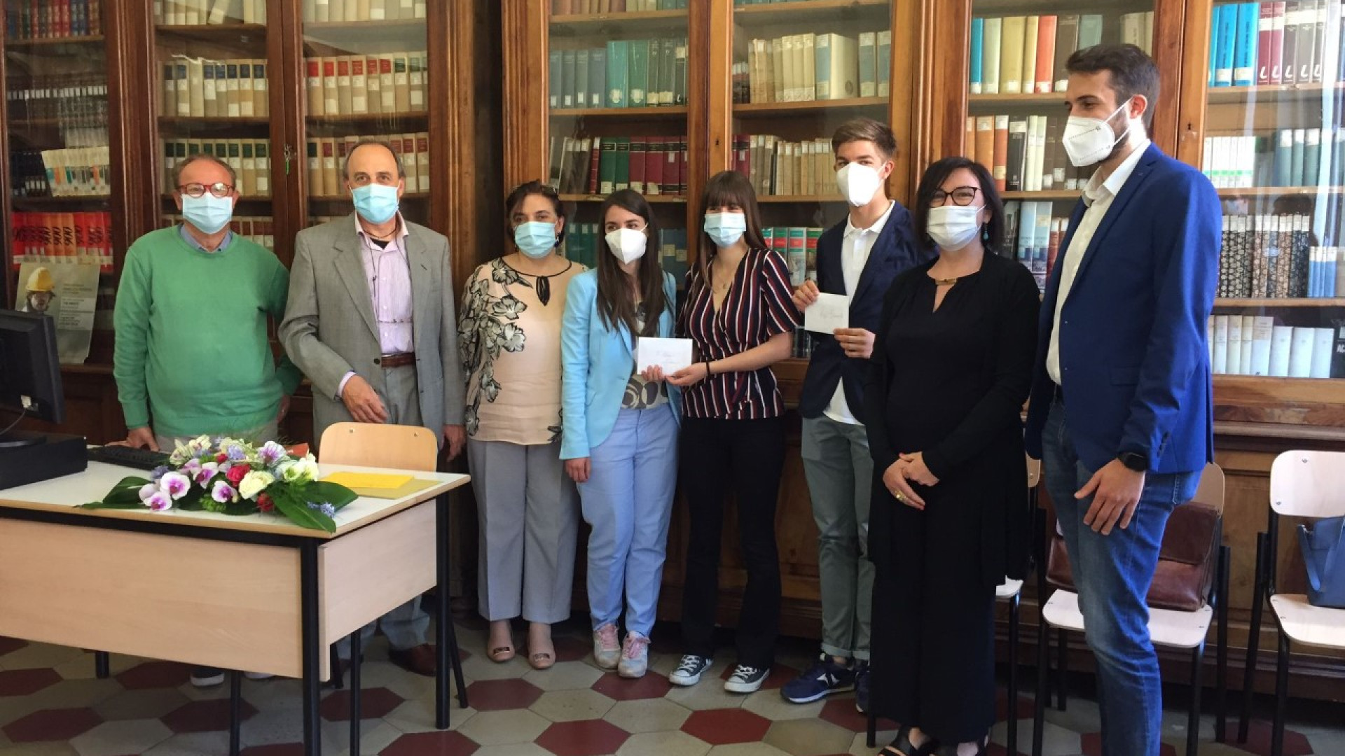 Consegnate al Romagnosi le borse di studio in memoria di Davide Rossetti: i vincitori