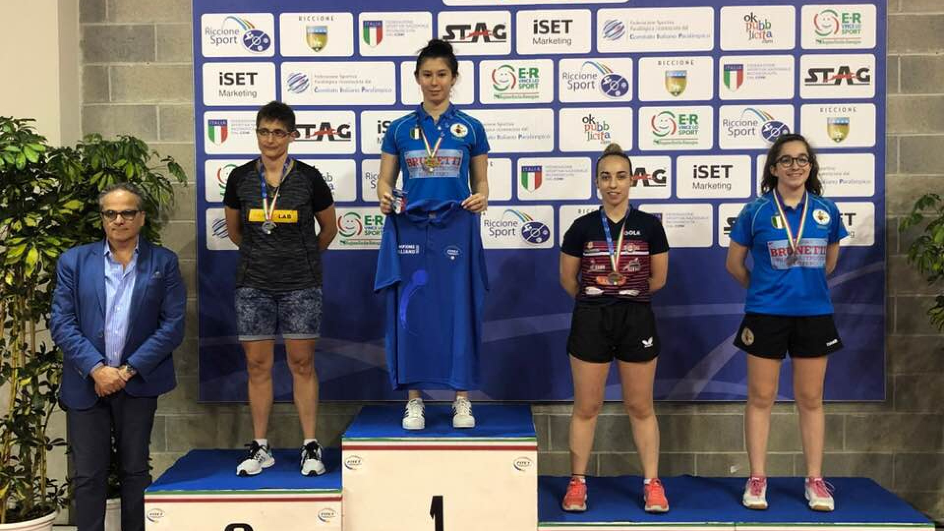Dopo l'oro nel doppio, Arianna Barani conquista anche il bronzo nel singolo