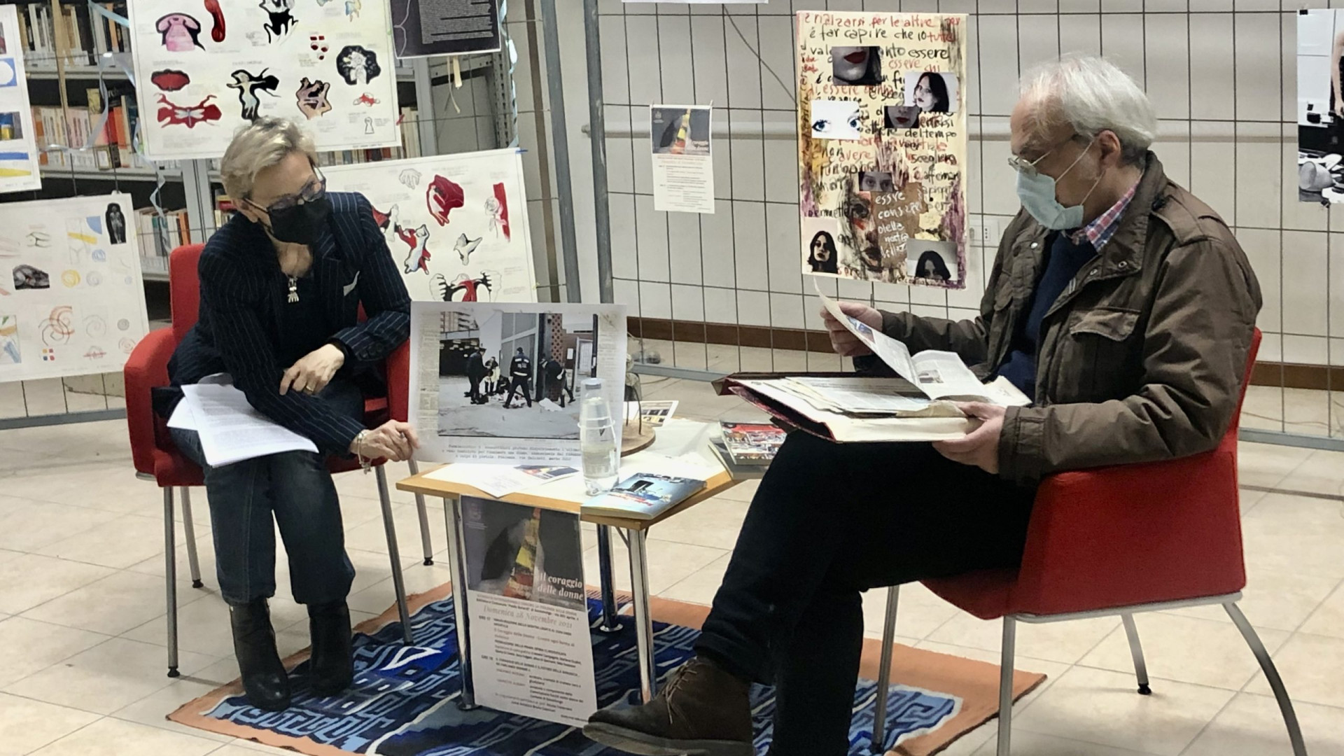 "Il coraggio delle donne", a Gossolengo le opere delle studentesse del Cassinari