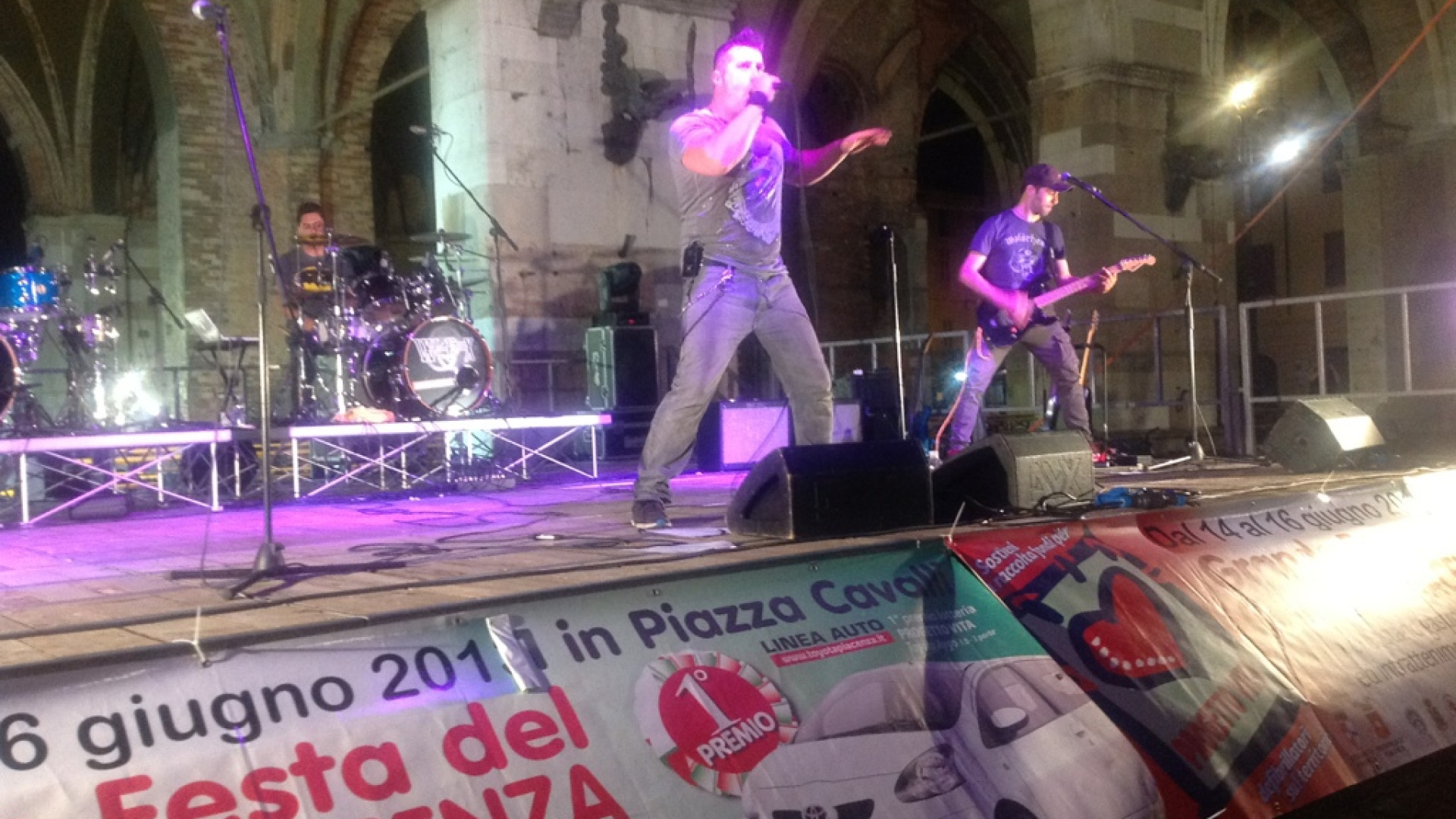 Musica e cuore: William Fox dona un defibrillatore a Progetto Vita