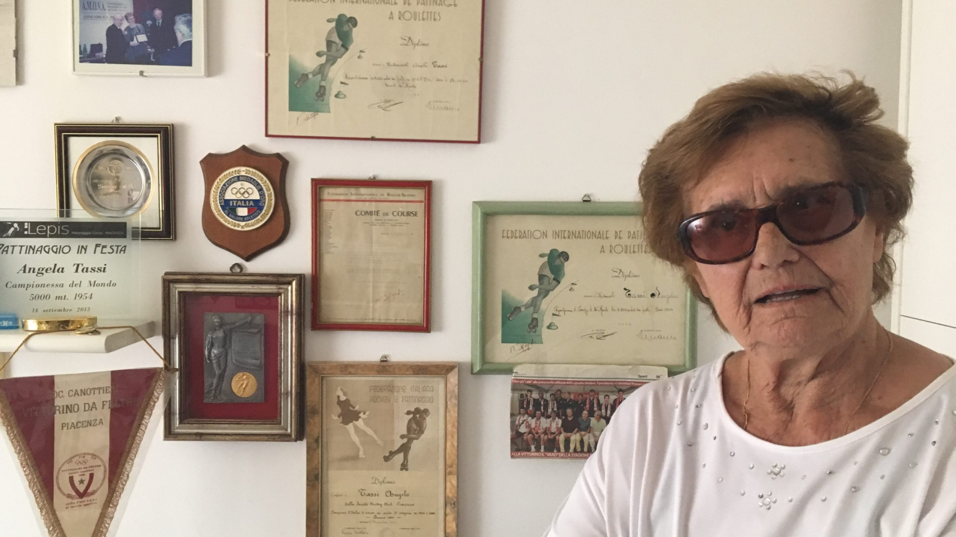 Addio ad Angela Tassi, ex campionessa mondiale di pattinaggio a rotelle