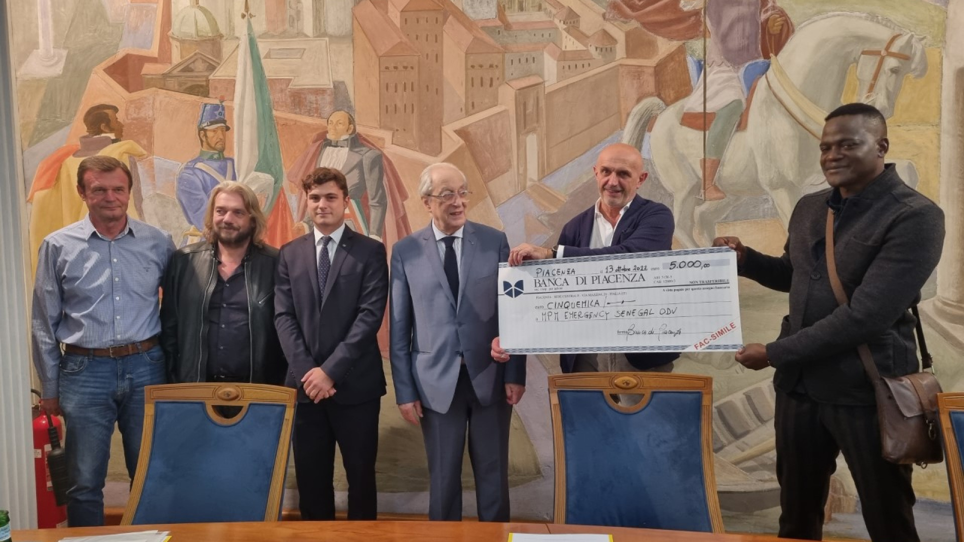 Dalla Banca di Piacenza 5mila euro per inviare un'ambulanza in Senegal