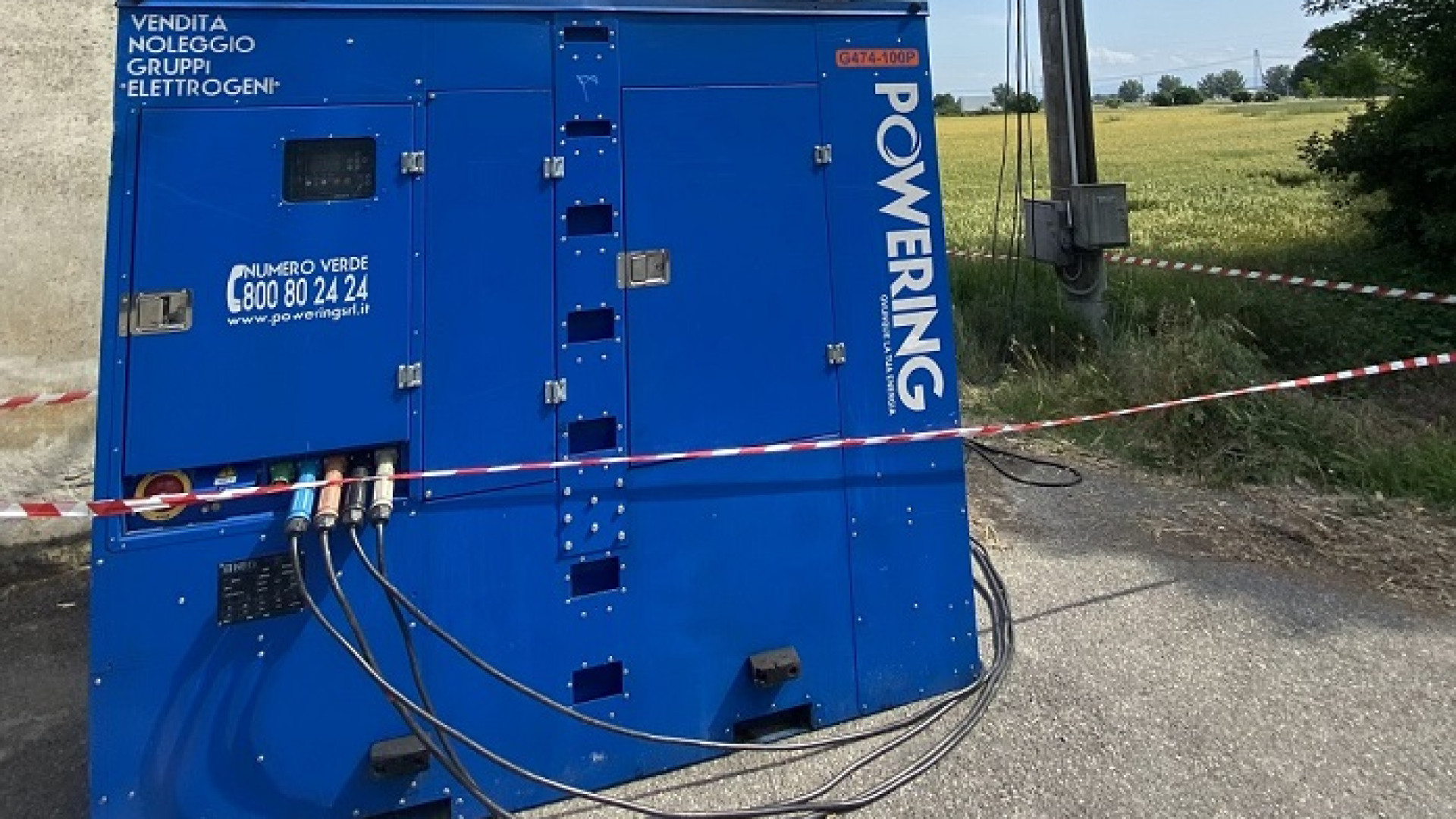 Ladri rubano 800 metri di cavi Enel e lasciano al buio San Nazzaro