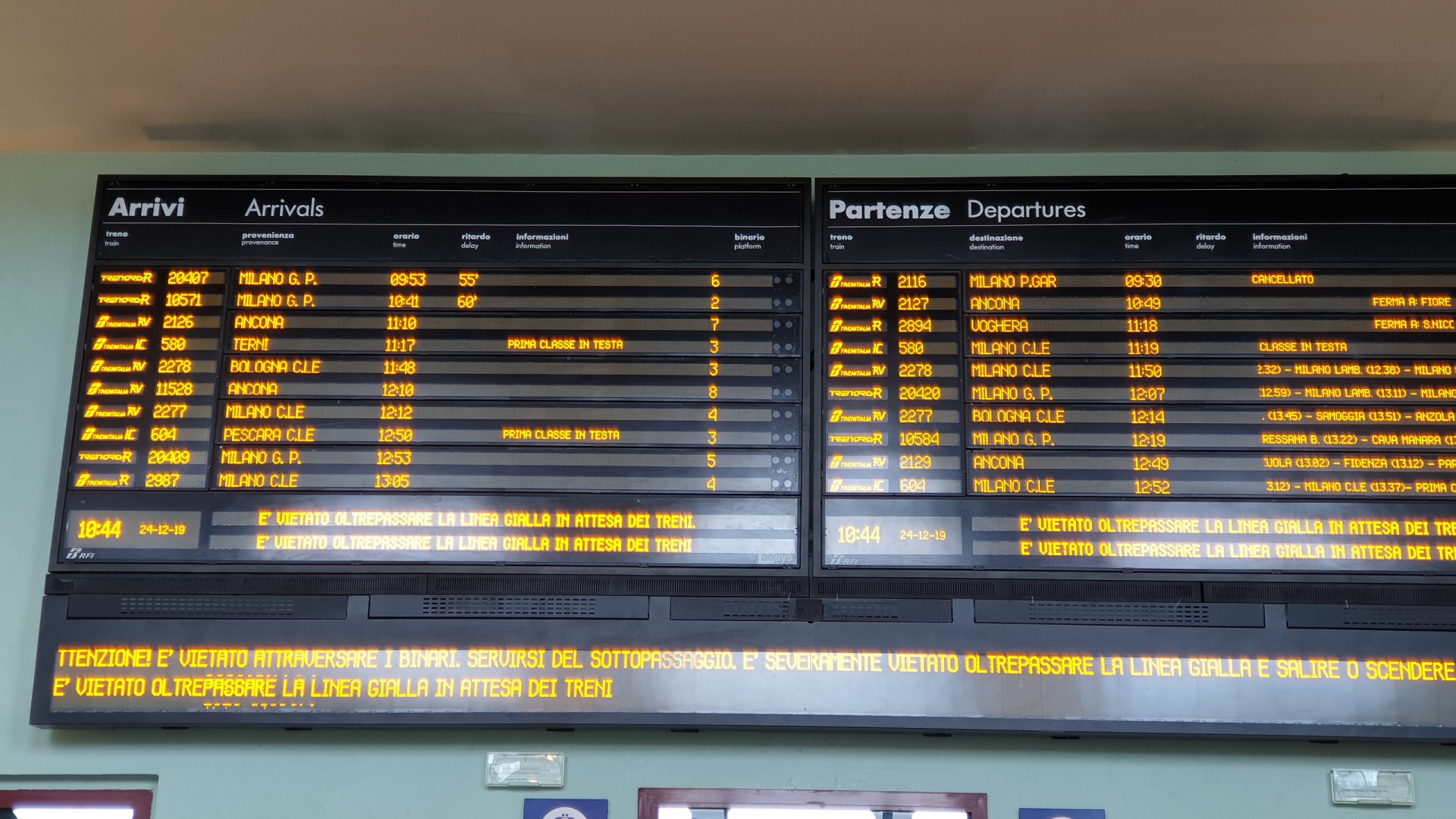 Ferrovia: con il nuovo orario due treni in più per i pendolari verso Bologna