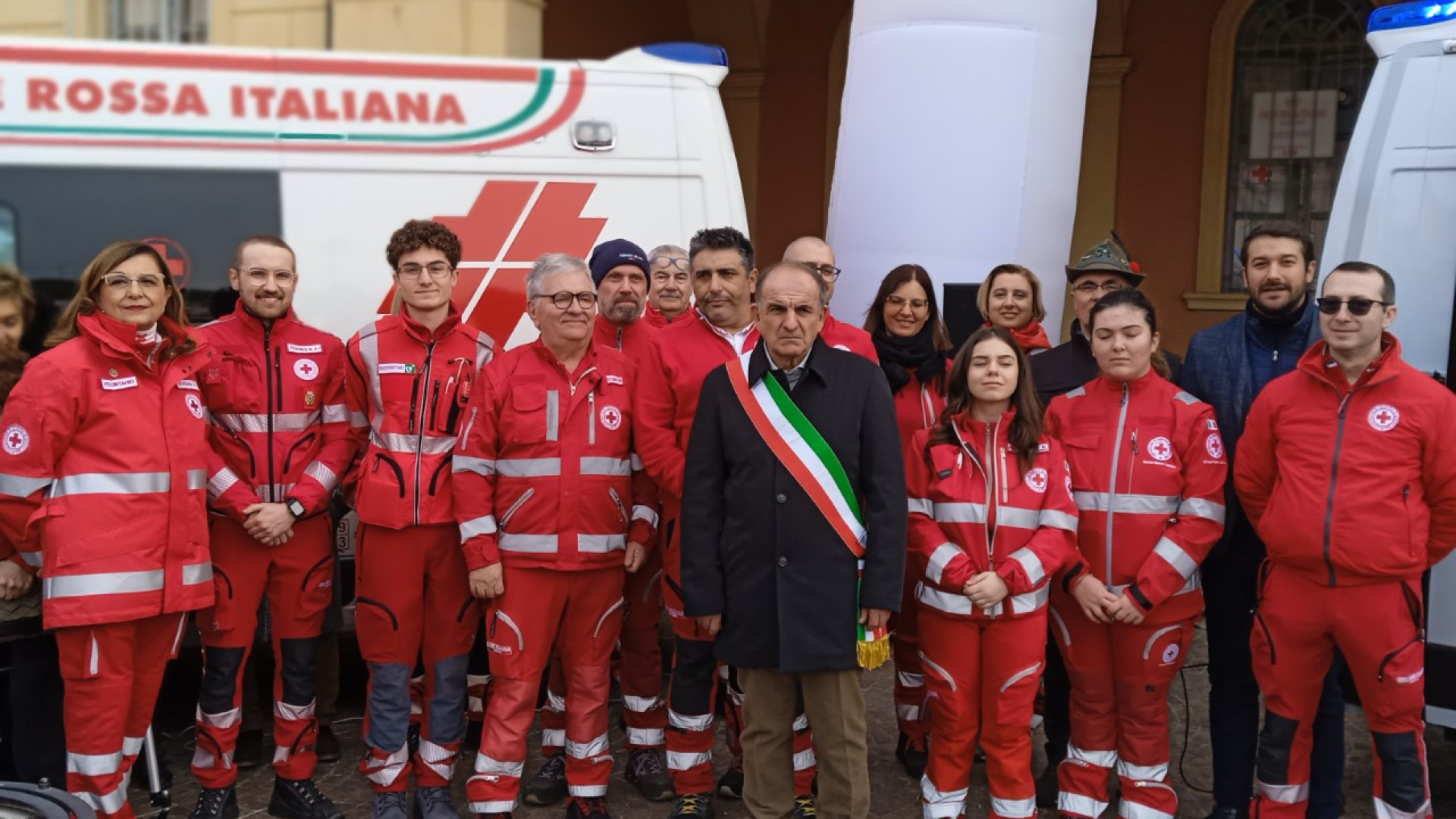 La Croce Rossa di Agazzano cresce ancora: inaugurata la terza ambulanza
