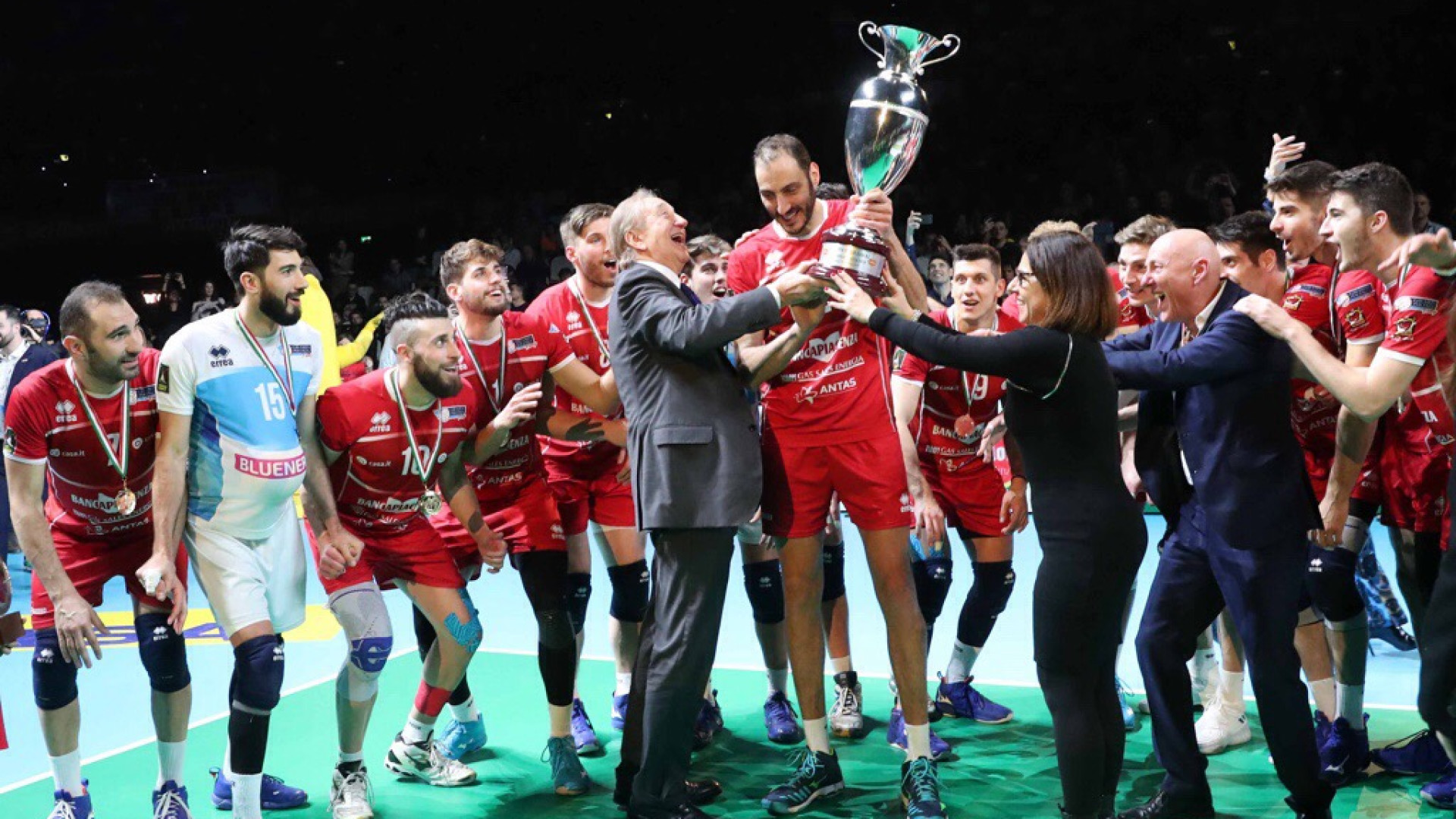 Per la Gas Sales è già tempo di trionfi: la coppa Italia è di Piacenza