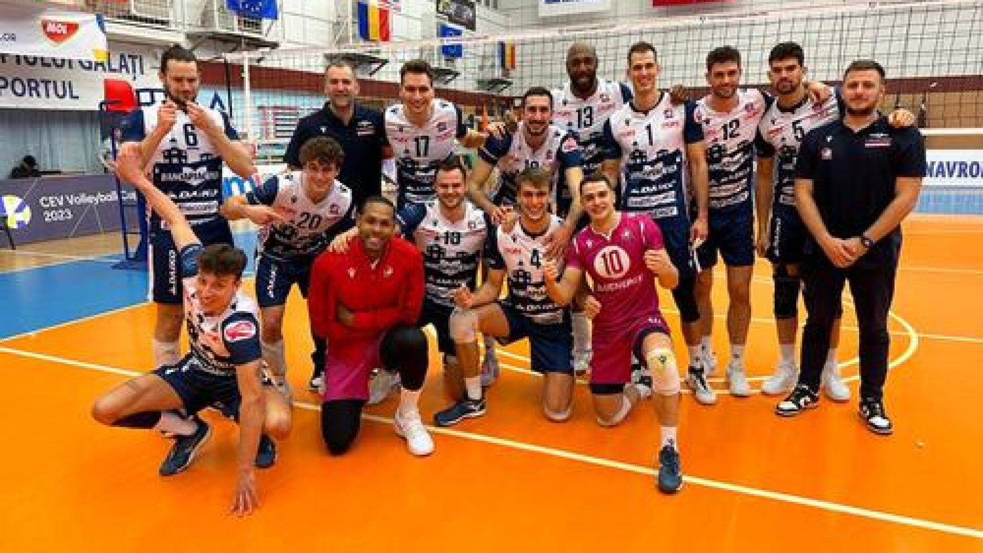 Pur senza brillare la Bluenergy Daiko batte 3-0 l'Arcada Galati in Coppa Cev