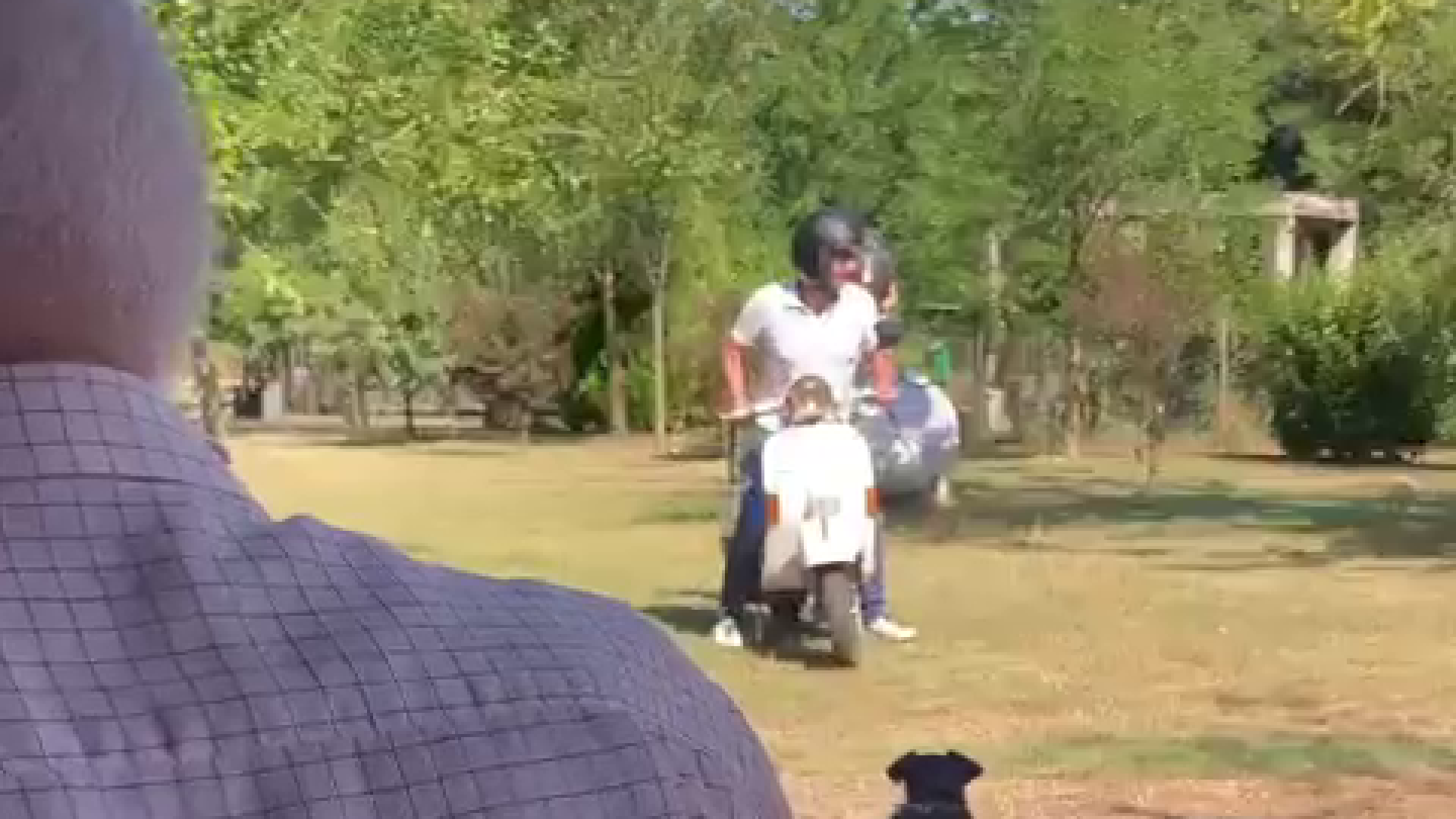 Assessore in Vespa nel parco della Galleana. Dadati: "Stavo lavorando, ma ho sbagliato"