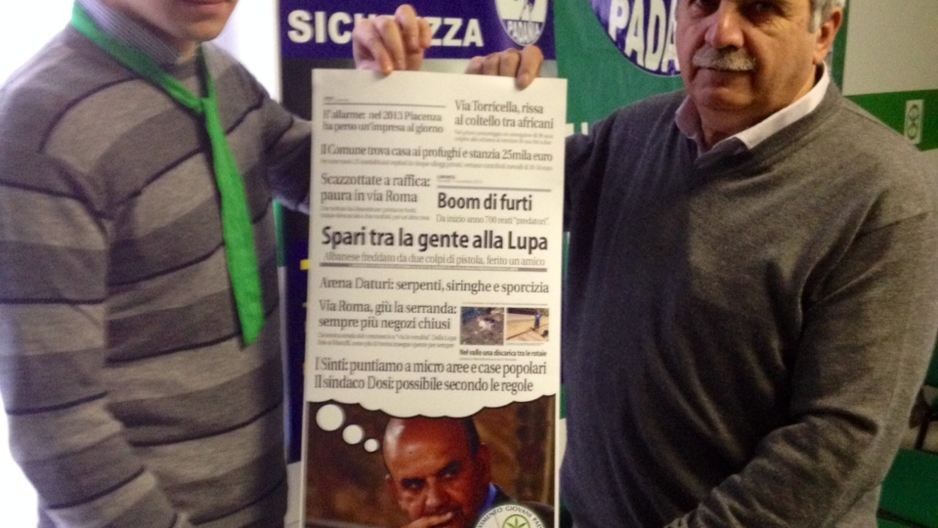 Sicurezza, Lega nord all'attacco della giunta Dosi: "Promesse non mantenute"