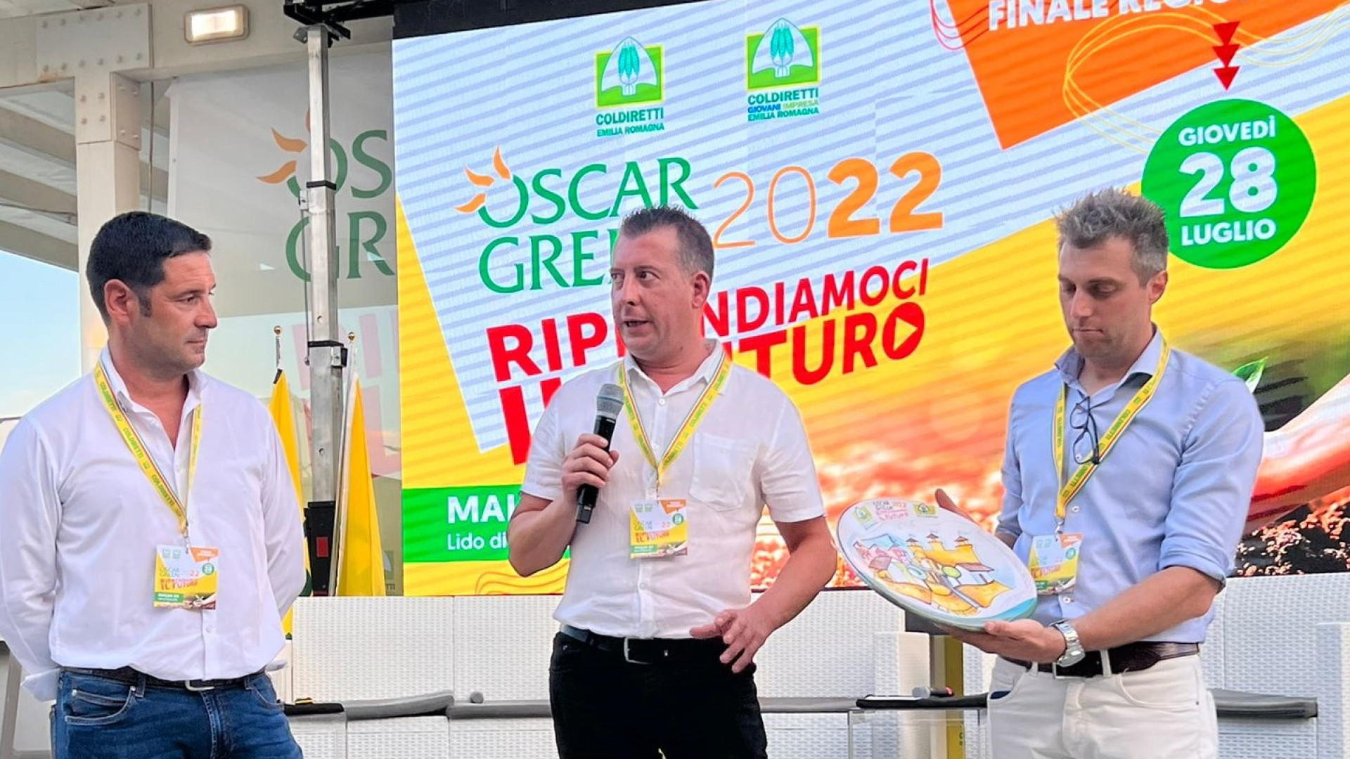 Contrasto al dissesto in montagna: premiato agli oscar green Marco Comini