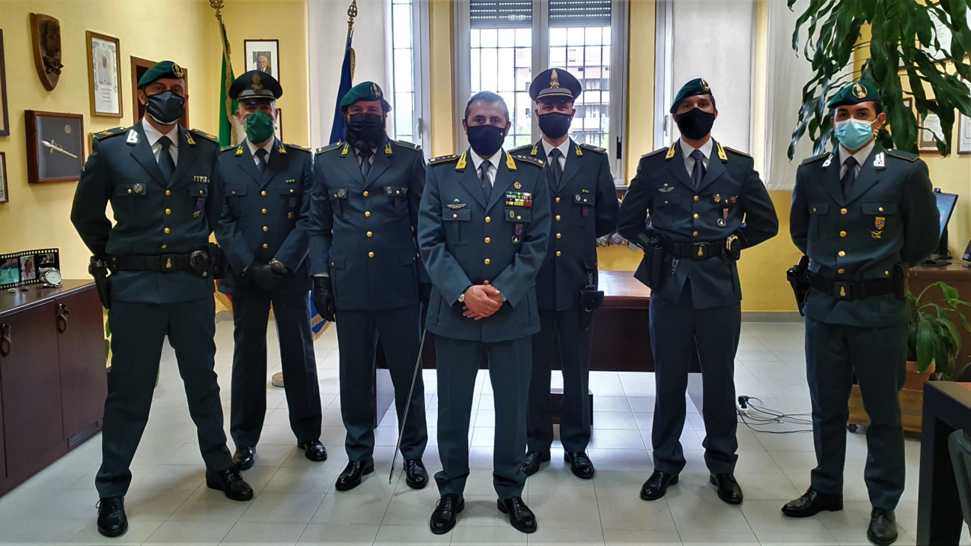 Giuramento di sei finanzieri. Sanapo: "Guidati dal senso del dovere e dell'onore"