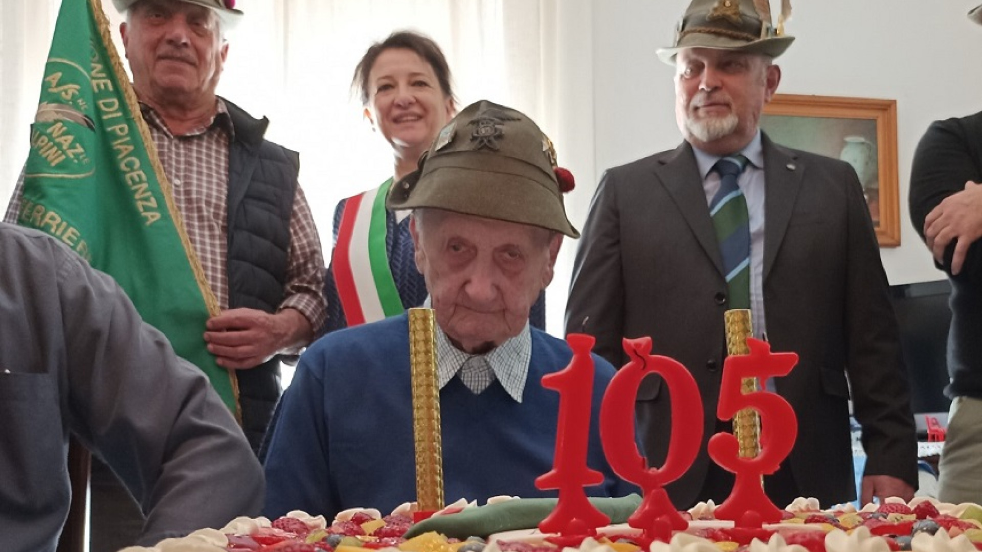 Se n'è andato a 105 anni Agostino Agogliati, l'alpino della Val d'Aveto