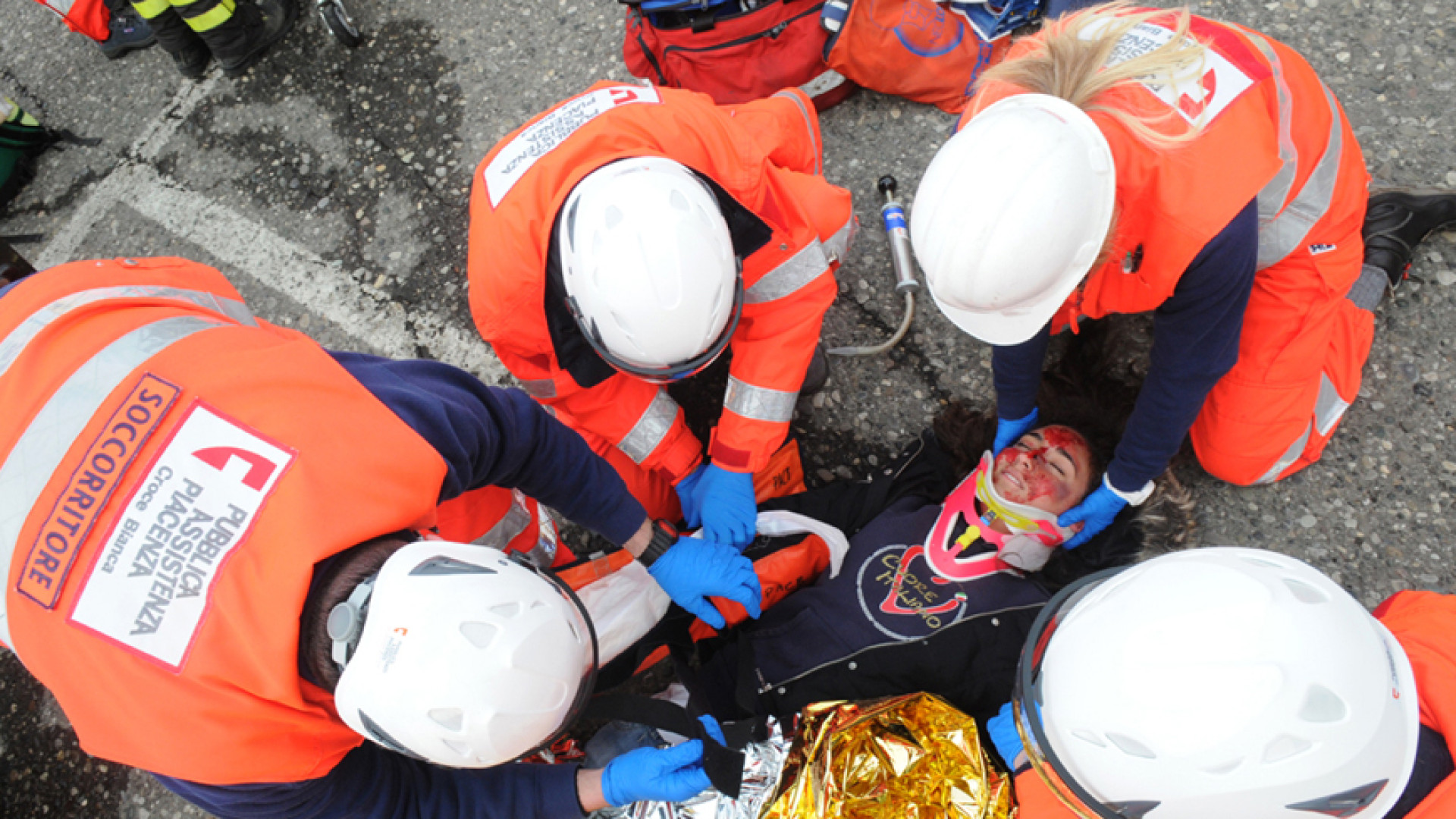 Boato e tanti feriti. Domani esercitazione di Anpas vicino ai giardini Margherita