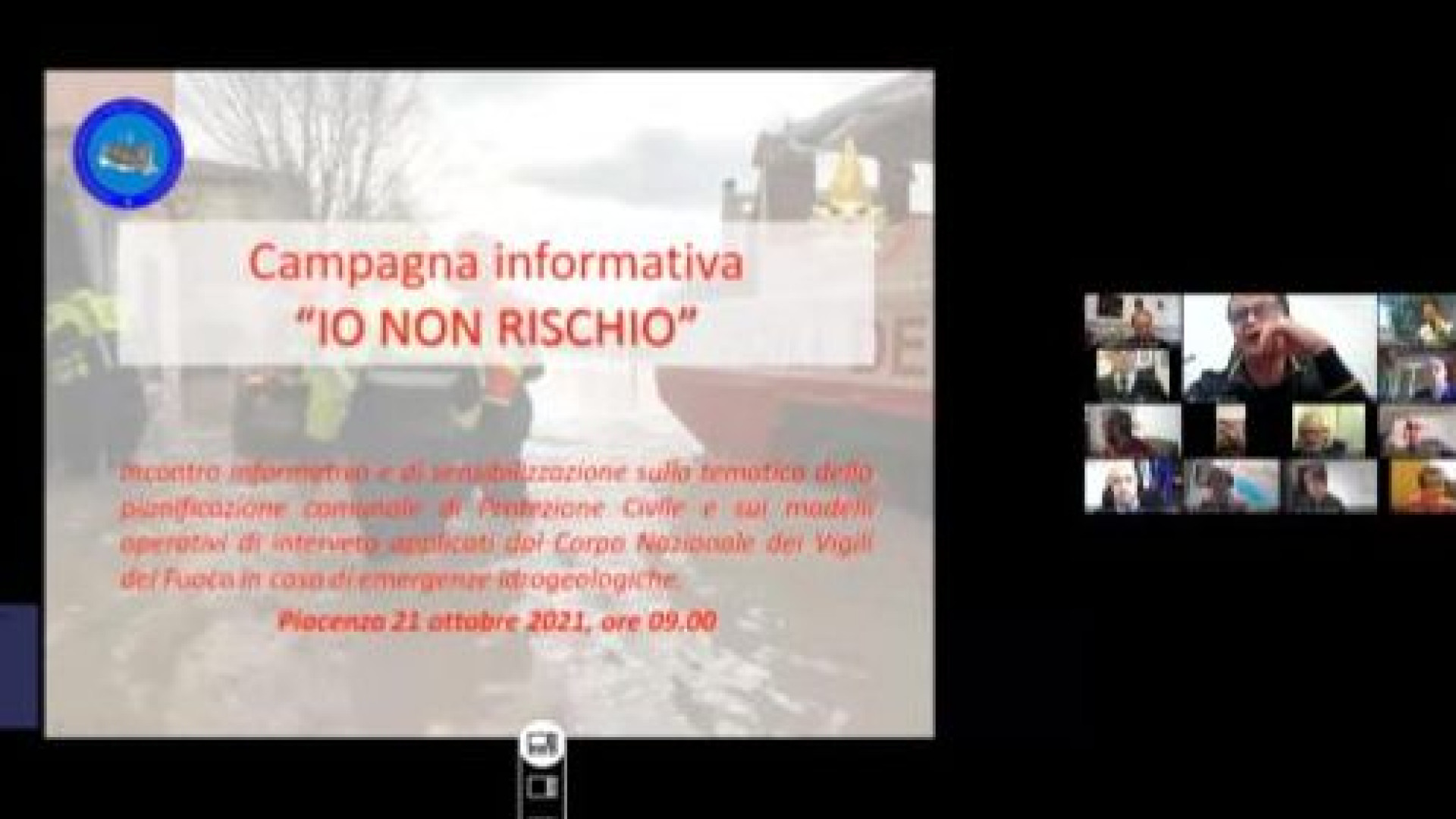 Terremoti: volontari in campo per la campagna informativa "Io non rischio"