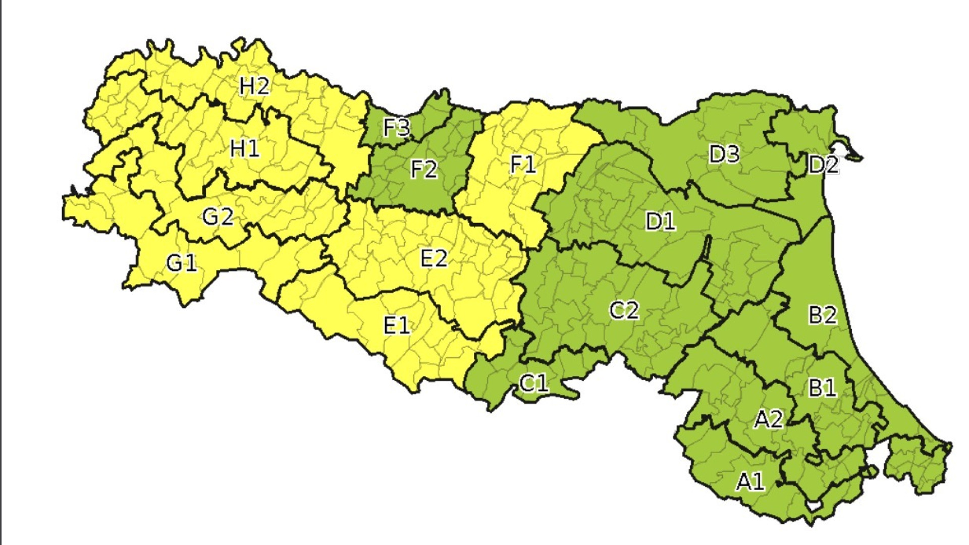 Meteo, allerta gialla nel Piacentino: domani previste nevicate sui rilievi