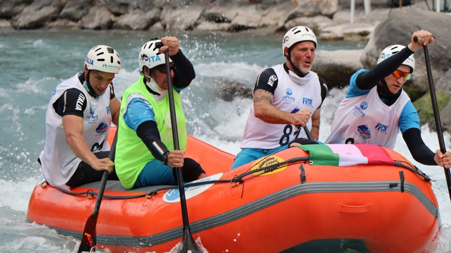 Impresa del piacentino Rinaldo Veneroni, bronzo ai Mondiali di para-rafting