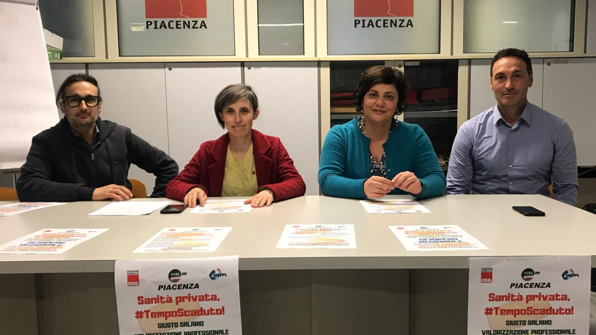 Sanità privata: lunedì sciopero e manifestazione anche a Piacenza