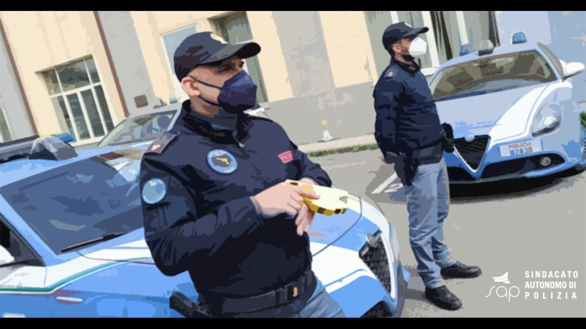Taser da lunedì sulle auto della polizia, Sap: "Una svolta. Ora la bodycam"