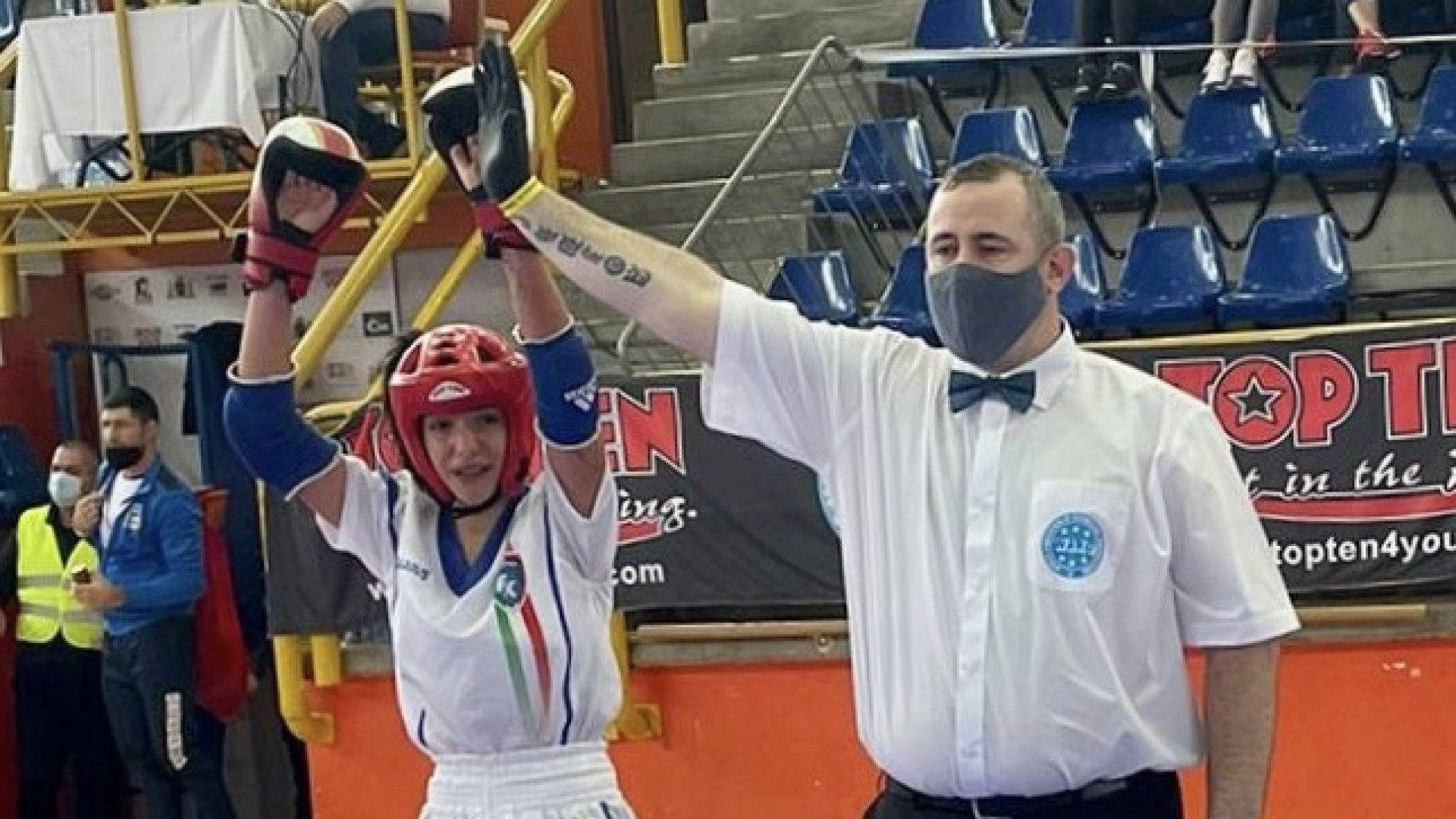 Kick boxing juniores: Marenghi vince la finale ed è campionessa europea